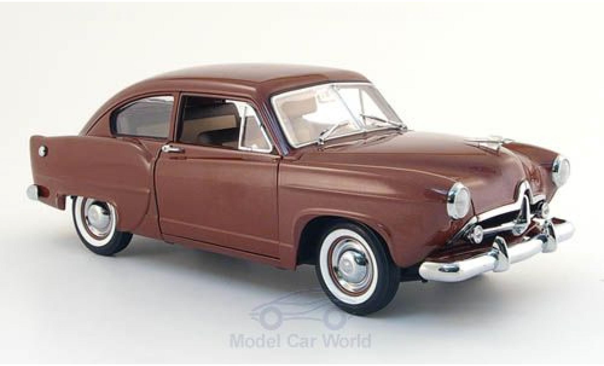 Kaiser Henry J 1/18 Sun Star metallic bruin 1951 modelauto