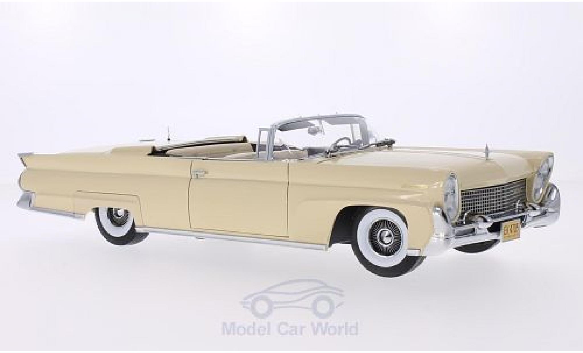 Lincoln Continental 1958 1/18 Sun Star Mark III Cabriolet beige 1958 modelauto