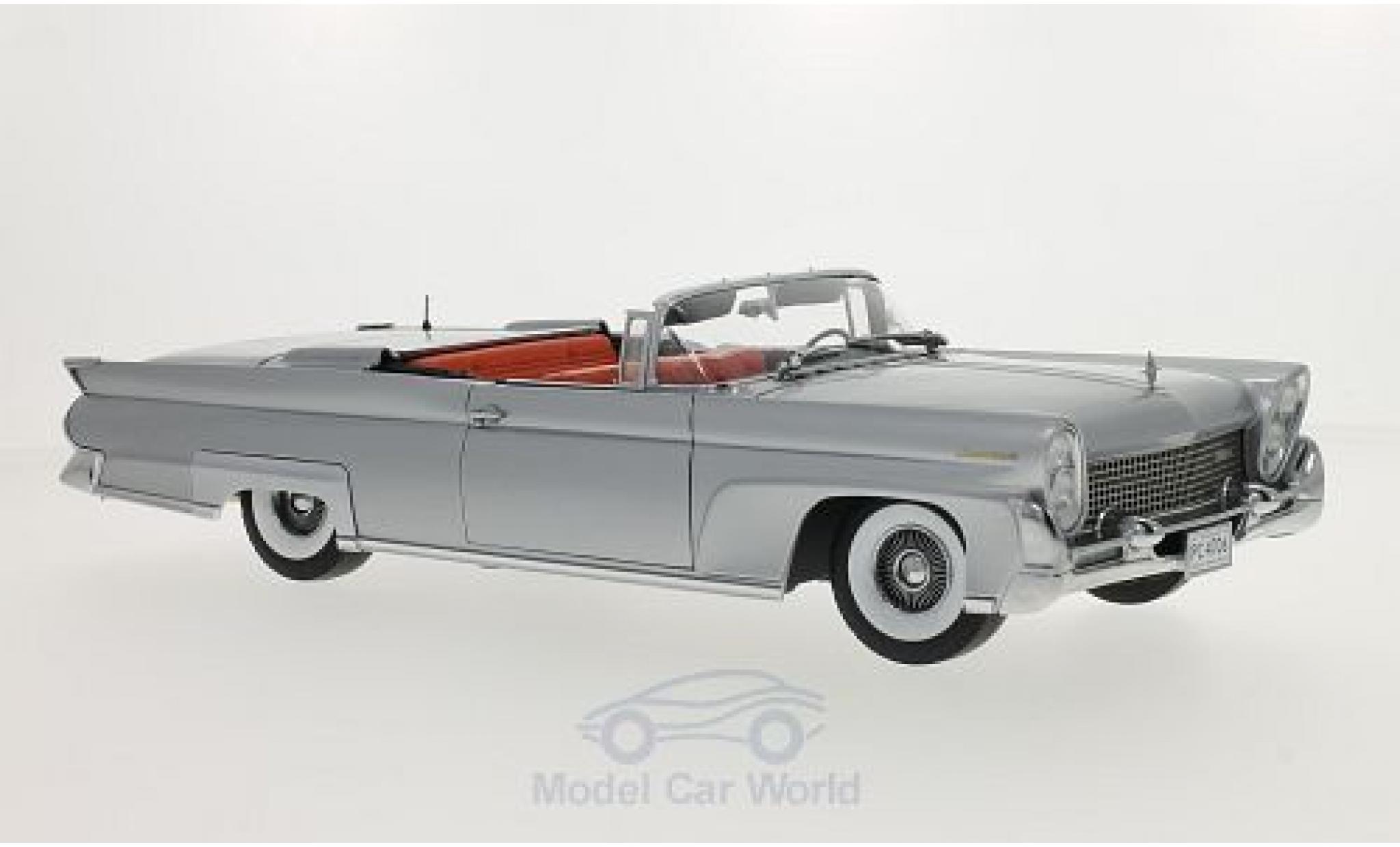Lincoln Continental 1958 1/18 Sun Star Mark III Cabriolet metallic grijs 1958 modelauto