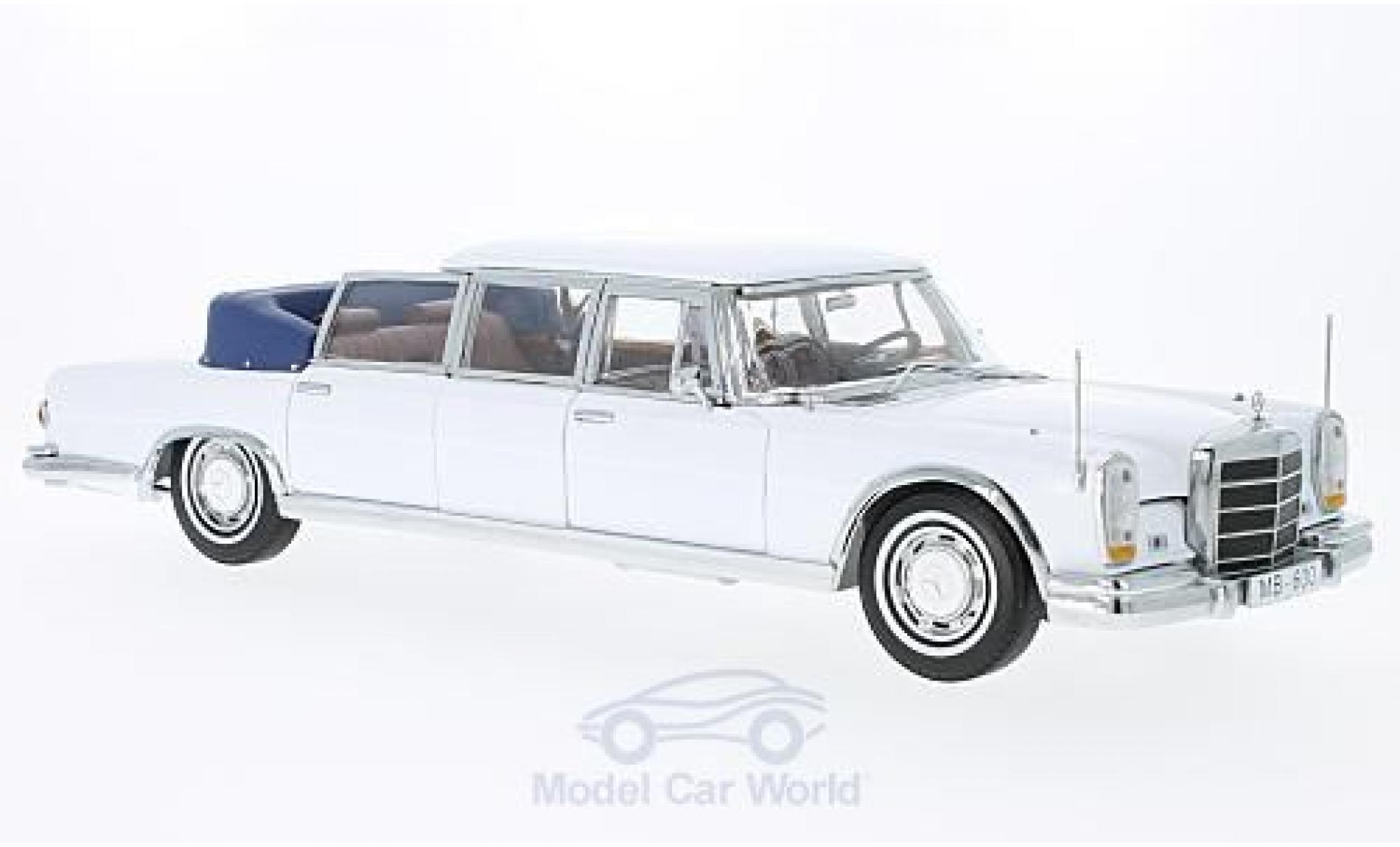 Mercedes 600 1/18 Sun Star Landaulet wit 1966 modelauto