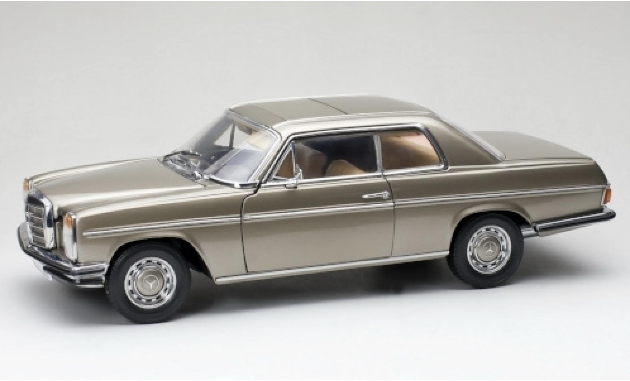Mercedes /8 1/18 Sun Star Coupe (C114) metallic grijs 1973 Strich-Acht modelauto