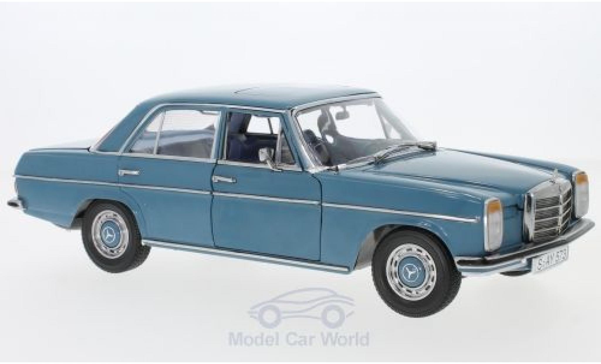 Mercedes Strich 1/18 Sun Star 8 Saloon blauw 1968 modelauto