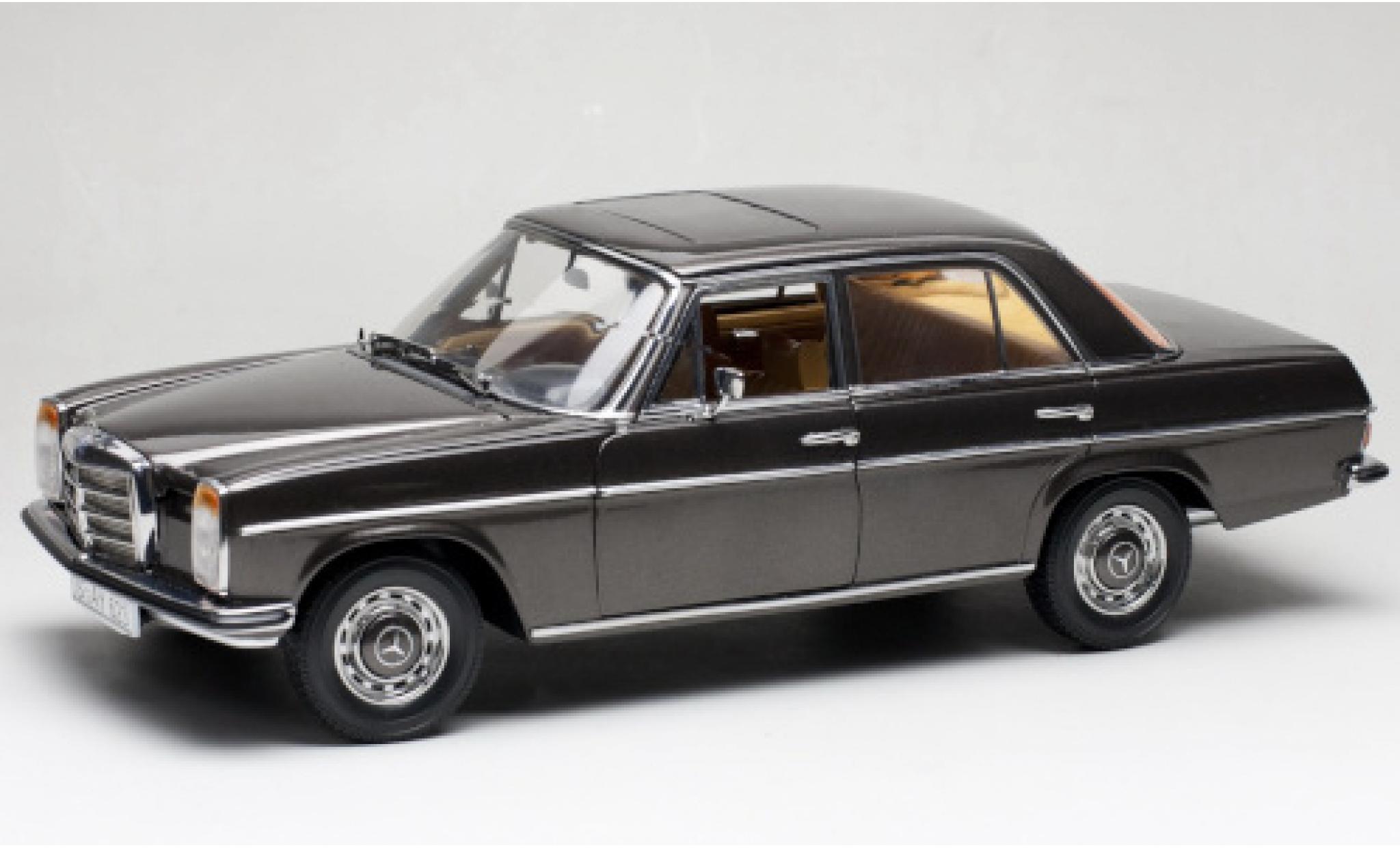 Mercedes Strich 1/18 Sun Star 8 Saloon metallic bruin 1968 modelauto