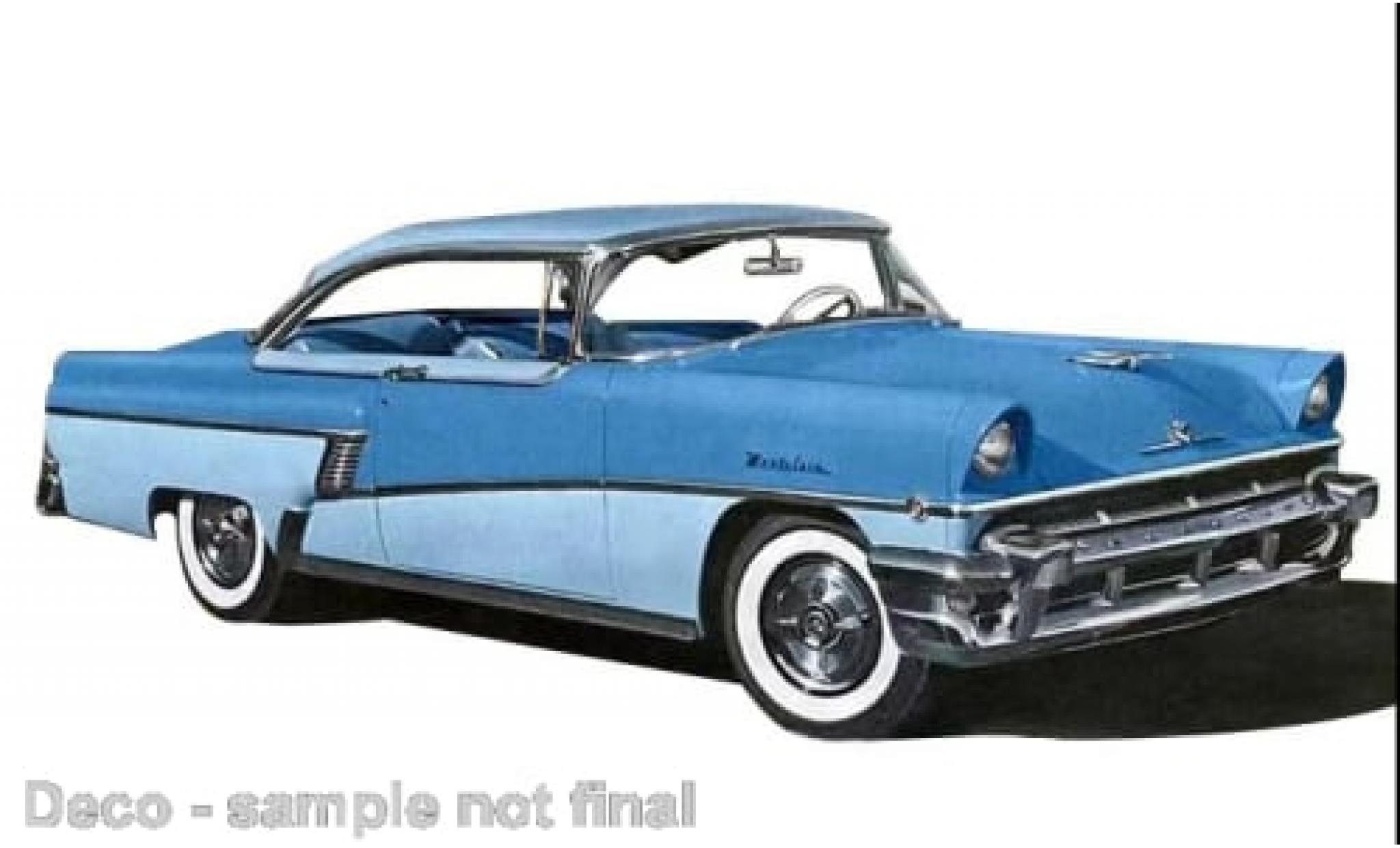 Mercury Montclair 1/18 Sun Star MontClair Hardtop blauw/blauw 1956 1:18 modelauto