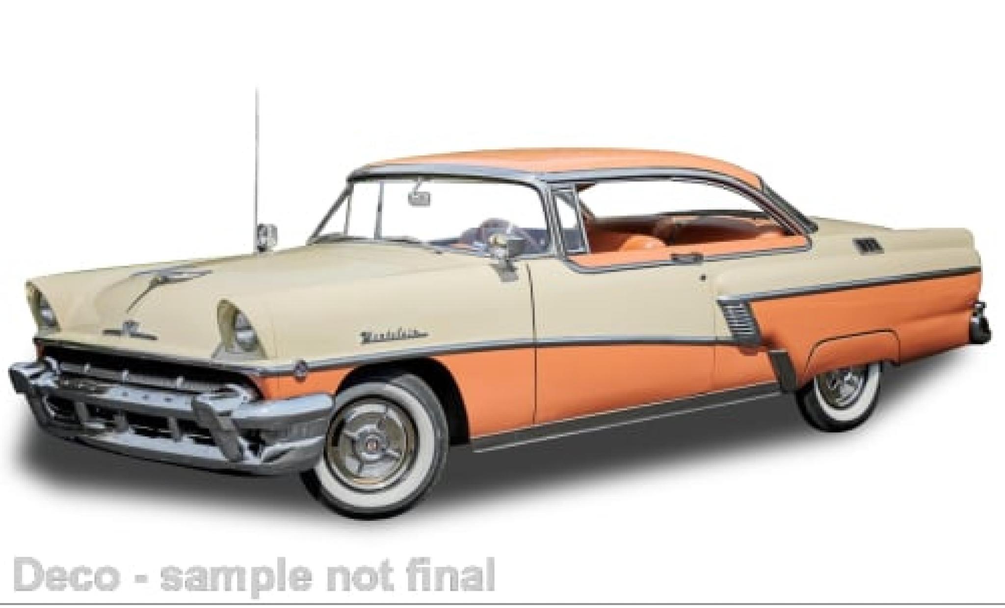Mercury Montclair 1/18 Sun Star MontClair Hardtop oranje/beige 1956 1:18 modelauto