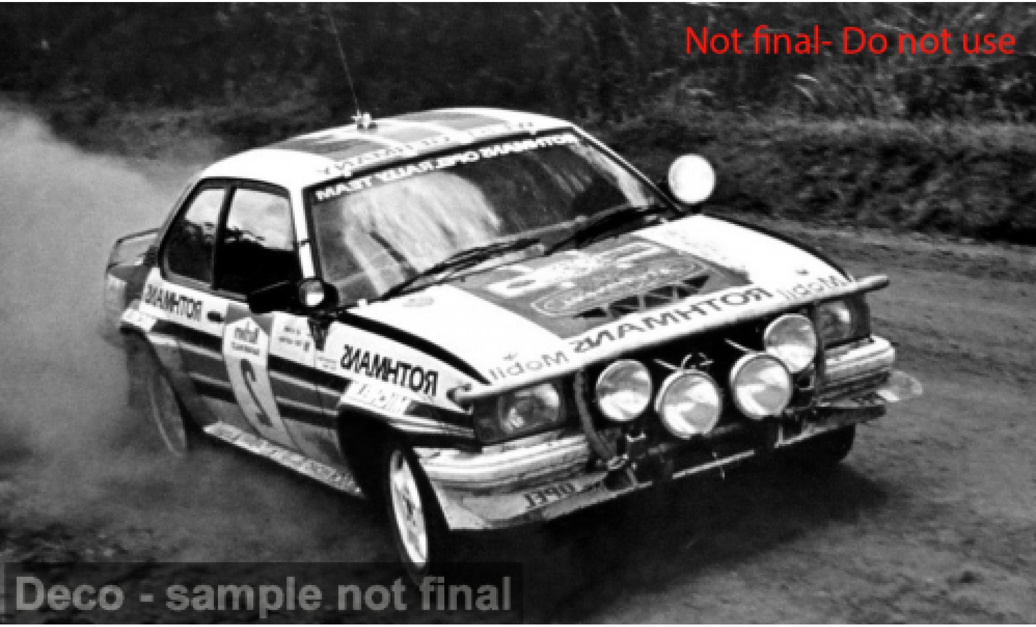 Opel Ascona 1/18 Sun Star 400 Safari Rally 1983 #2 1:18 modelauto