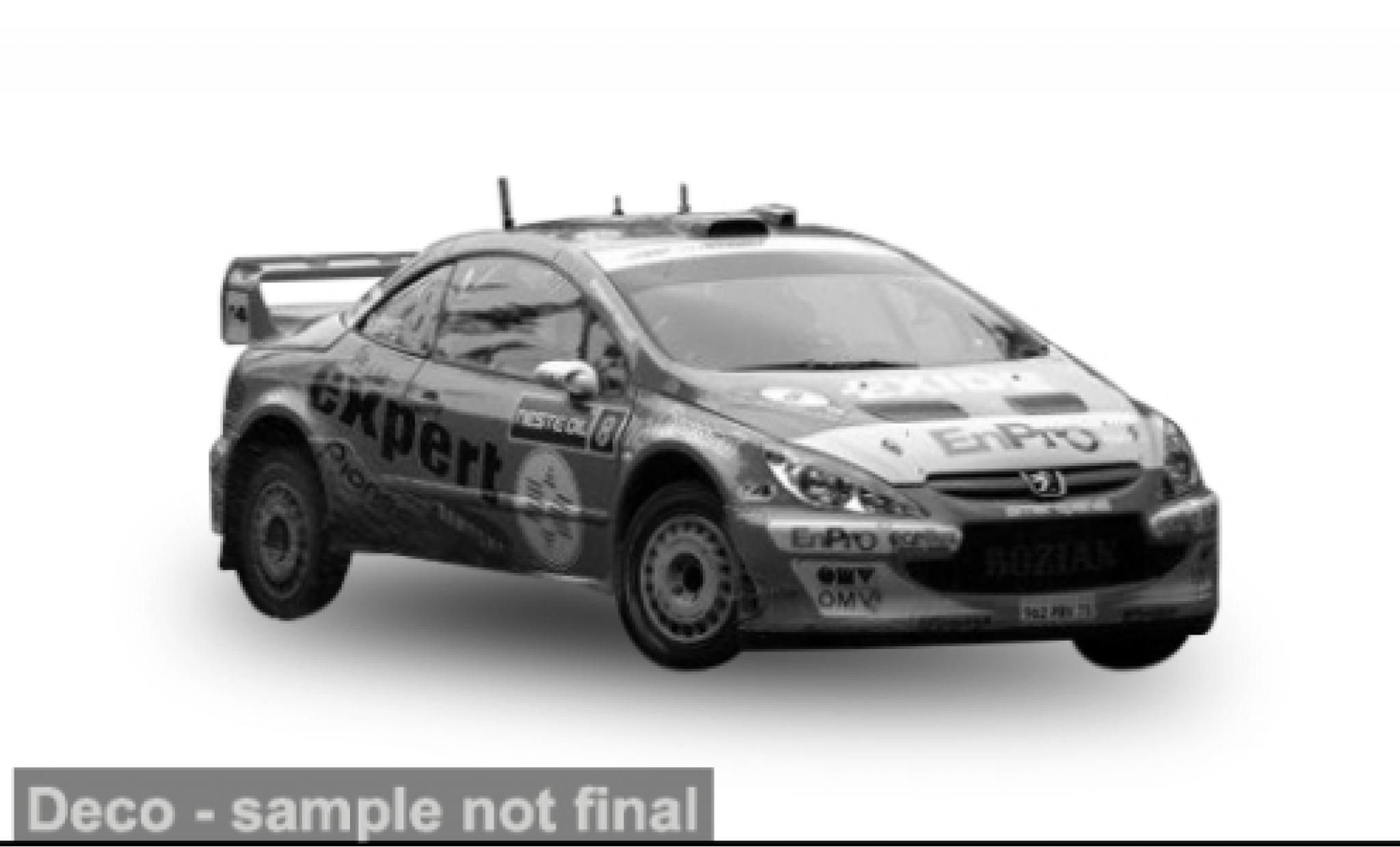 Peugeot 307 1/18 Sun Star WRC Rally Finland 2006 #8 1:18 modelauto