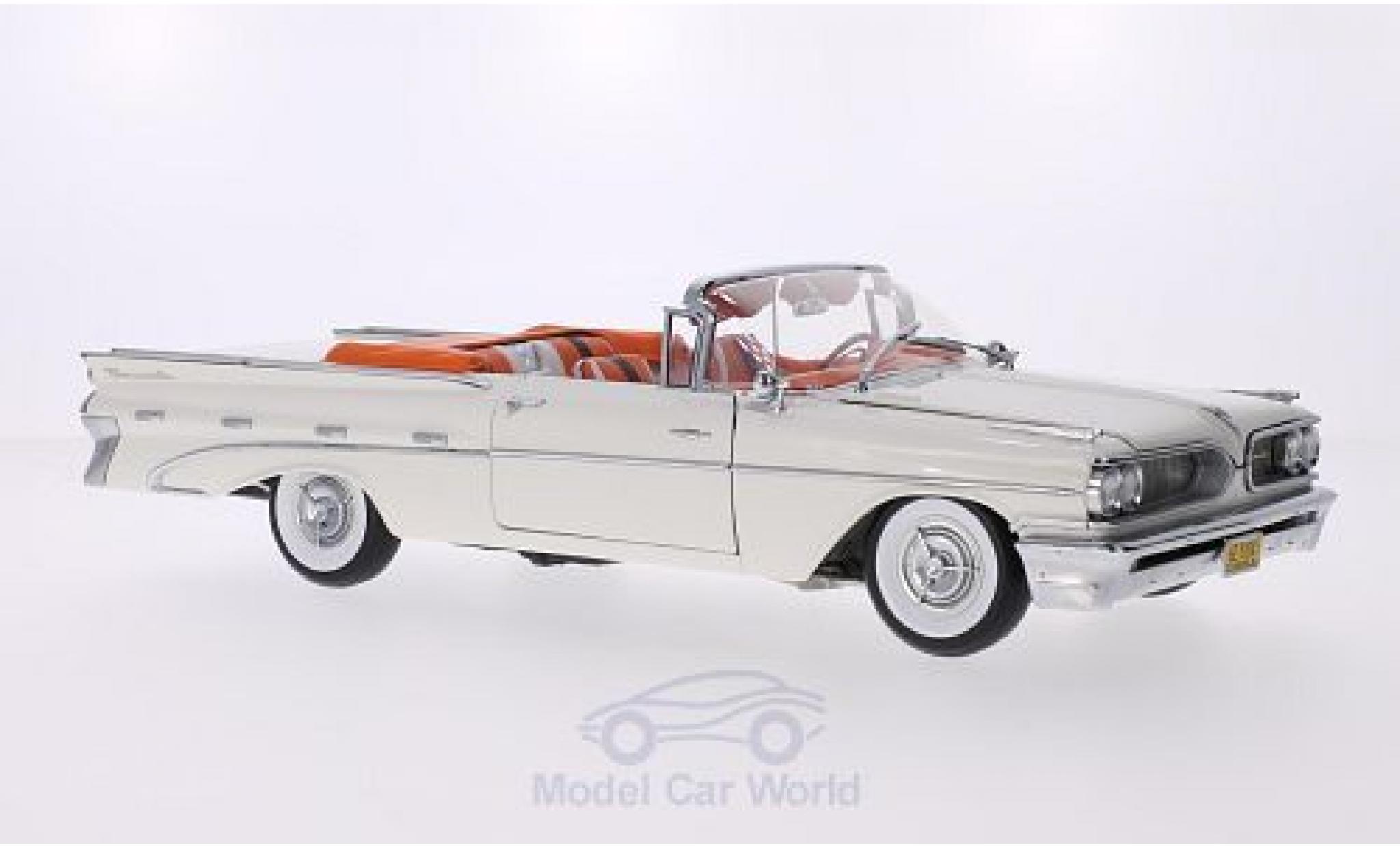 Pontiac Bonneville 1/18 Sun Star Cabriolet beige 1959 Verdeck ge&ouml;ffnet modelauto