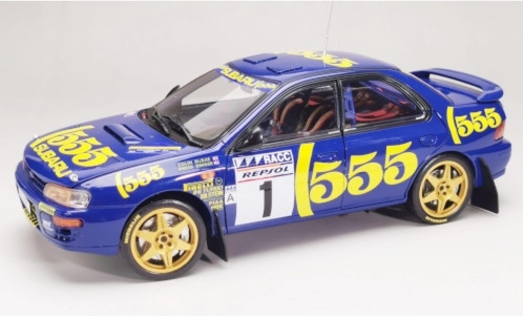 Subaru Impreza 1/18 Sun Star 555 No.1 Rally Catalunya 1996 C.McRae/D.Ringer modelauto