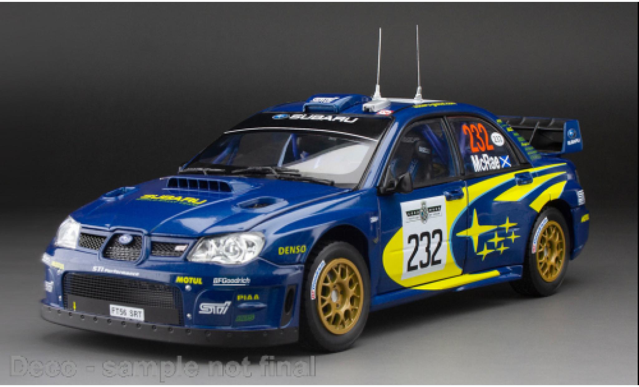 Subaru Impreza 1/18 Sun Star WRC07 No.232 Goodwood Festival of Speed 2007 1:18 modelauto