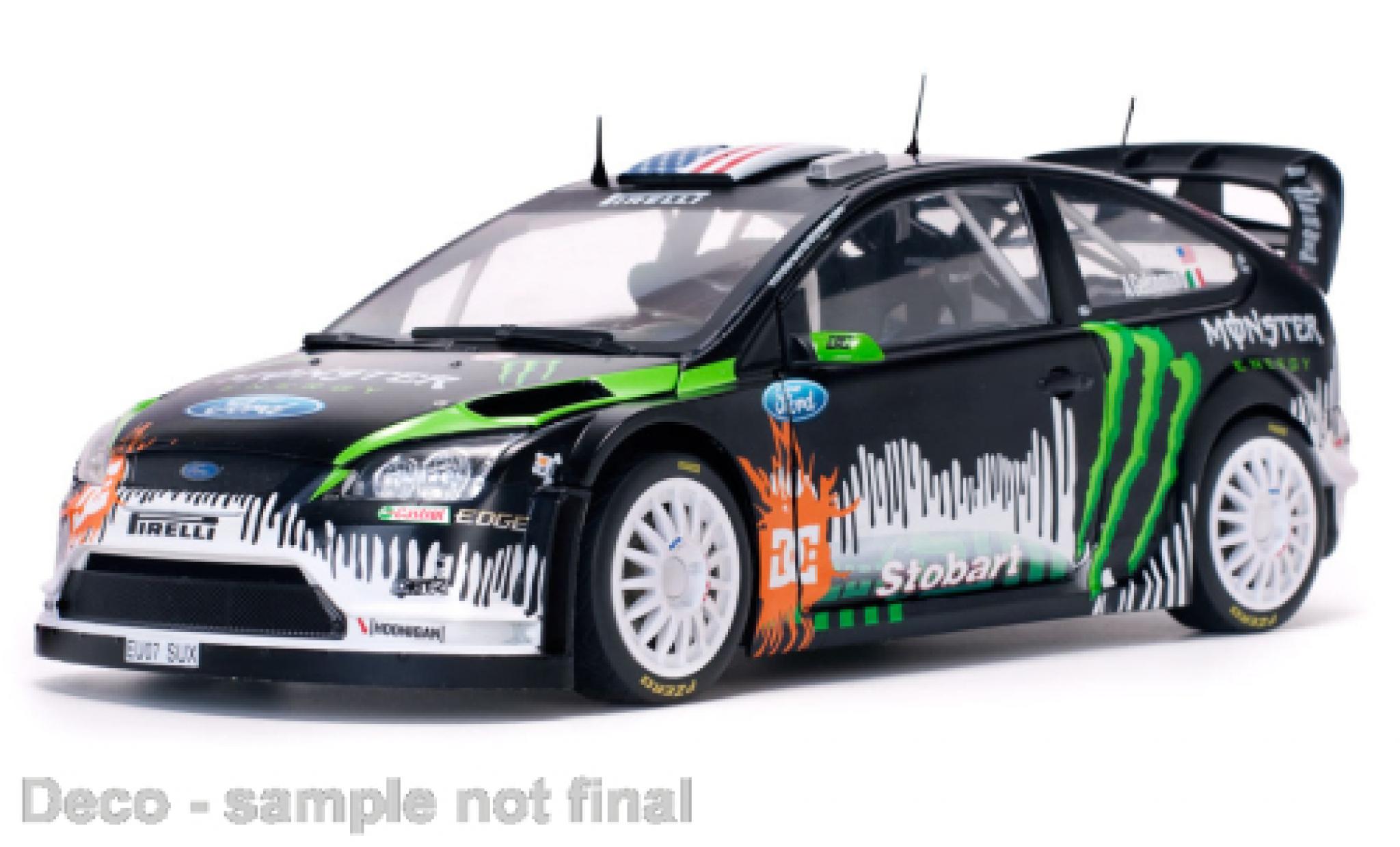 Ford Focus 1/18 Sun Star RS WRC No.43 Monster Rallyday Show at Castle Coombe Circuit 2010 modelauto