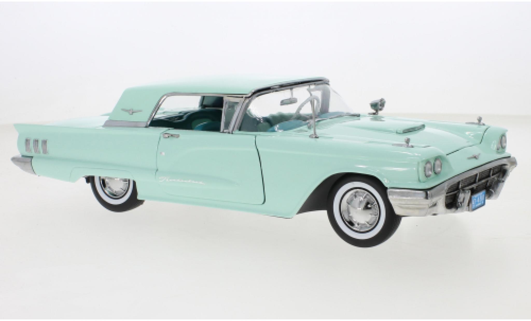 Ford Thunderbird 1/18 Sun Star HardTop Coupe groen 1960 modelauto