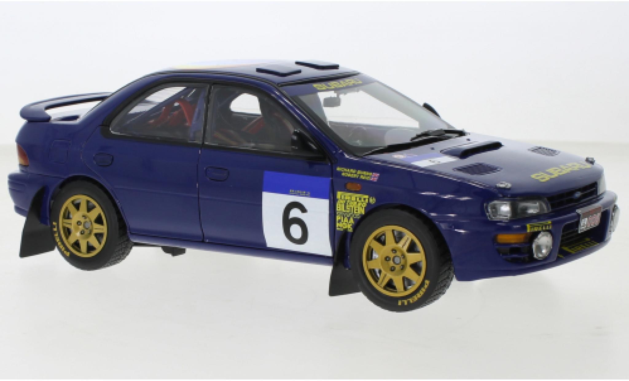 Subaru Impreza 1/18 Sun Star 555 No.6 Rallye Hong Kong - Peking 1994 modelauto