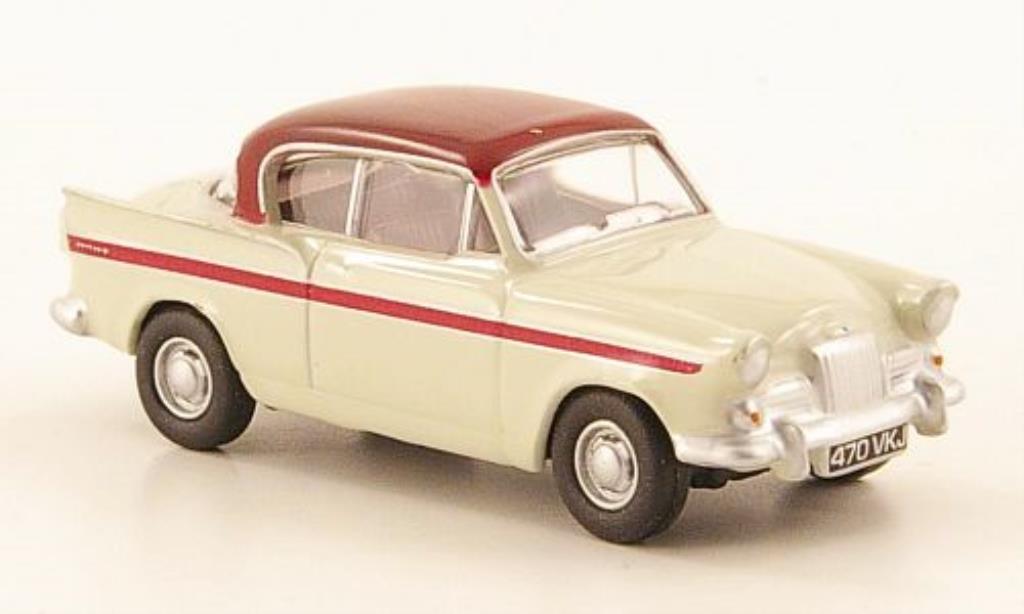 Sunbeam Rapier 1/76 Oxford MKIII grijs/rood modelauto