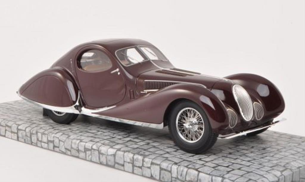 Talbot Lago 1/18 Minichamps T 150-C-SS Coupe rood 1937 modelauto