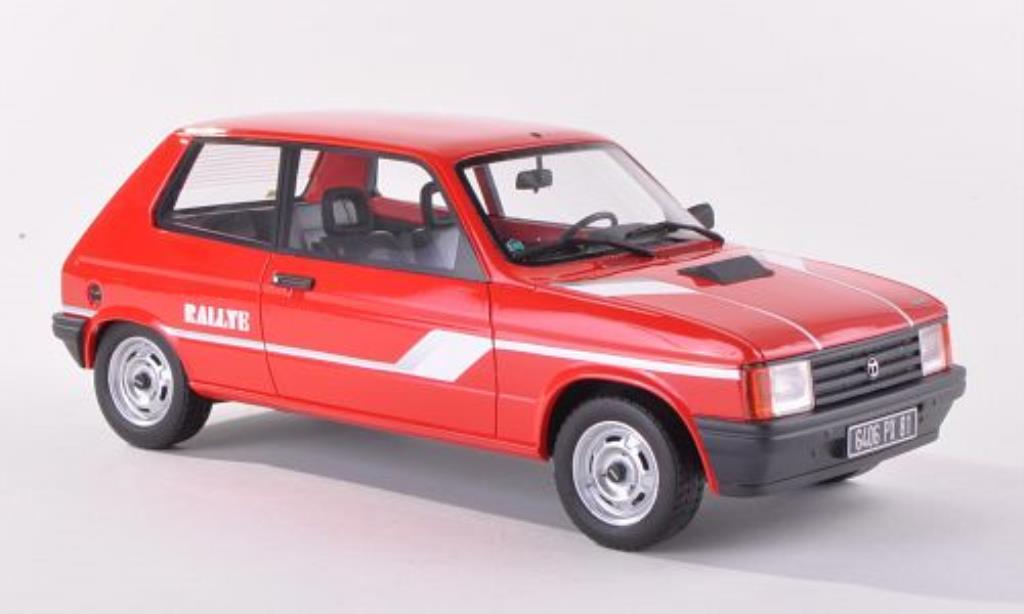 Talbot Samba 1/18 Ottomobile Rallye rood modelauto