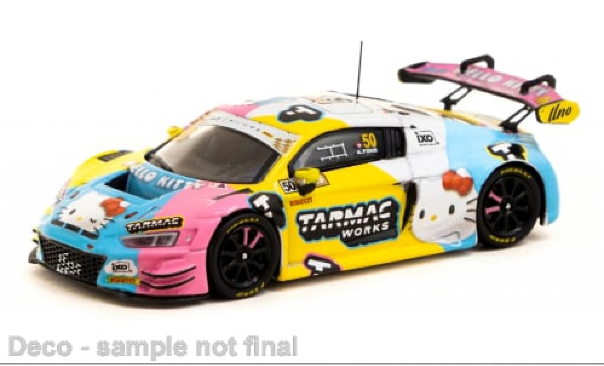 Audi R8 1/64 Tarmac Works LMS GT3 EVO II No.50 Fia GT World Cup Macau 2023 1:64 modelauto