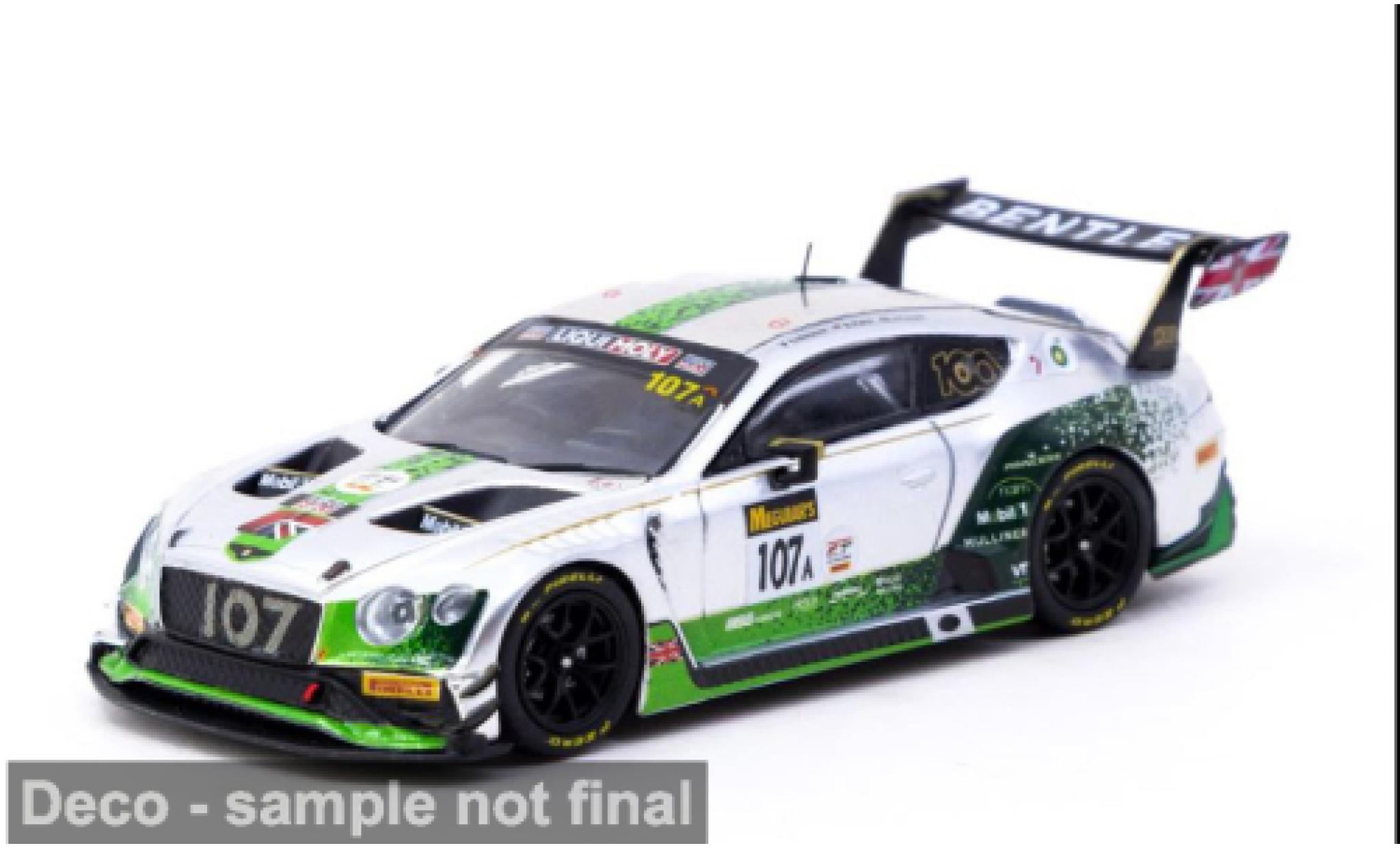 Bentley Continental 1/64 Tarmac Works GT3 12h Bathurst 2019 Team M-Sport #107 1:64 modelauto