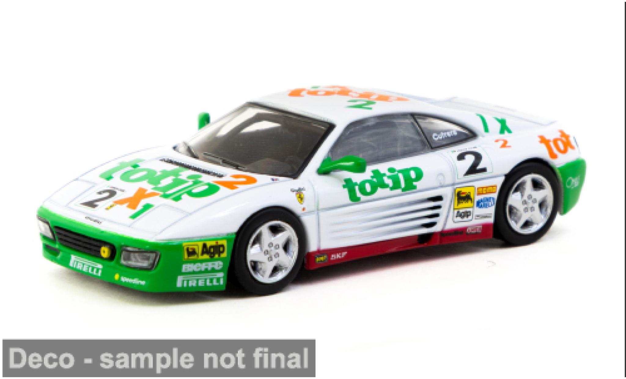 Ferrari 348 1/64 Tarmac Works Challenge 1993 Totip #2 1:64 modelauto