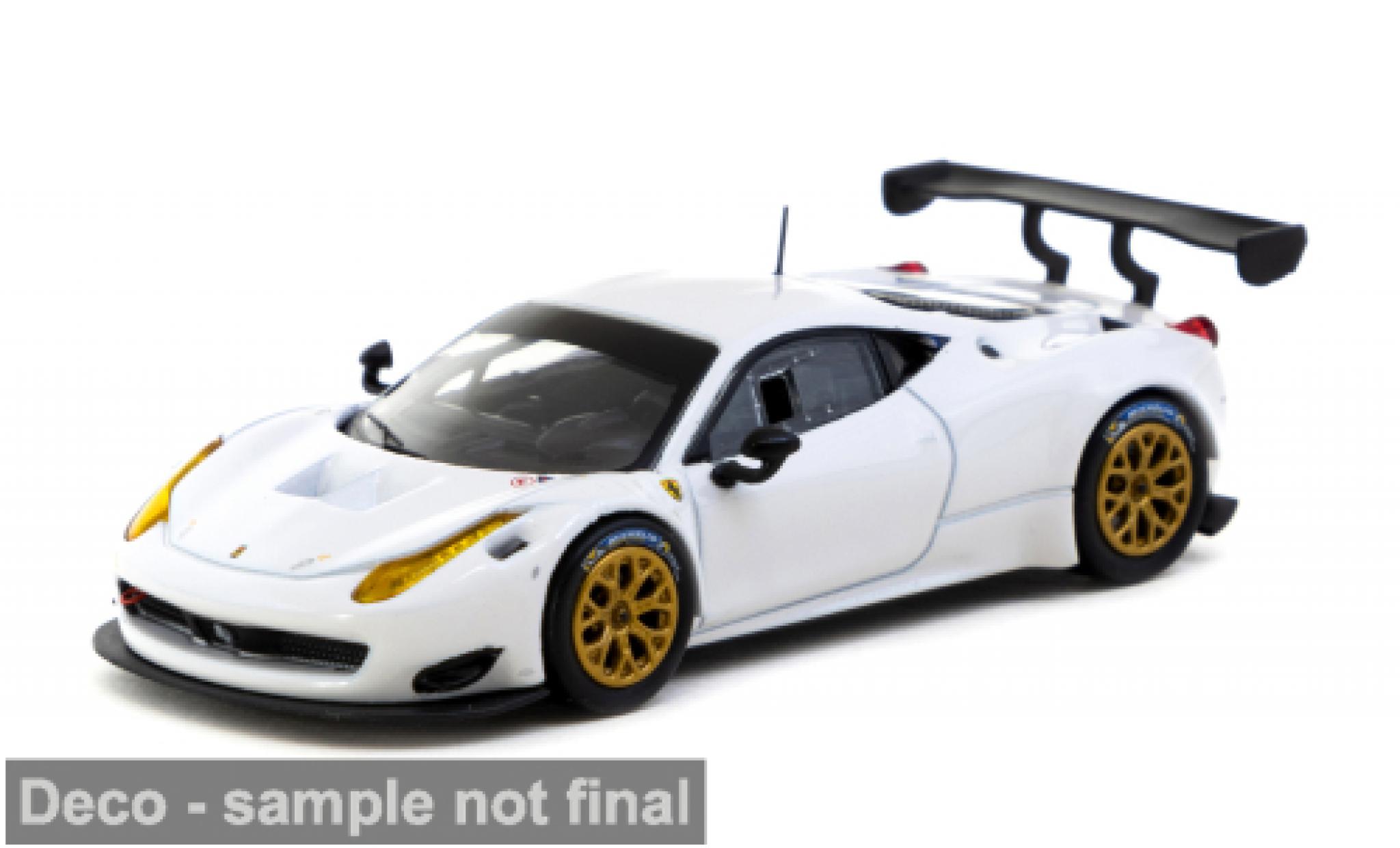 Ferrari 458 1/64 Tarmac Works Italia GT3 wit 1:64 modelauto