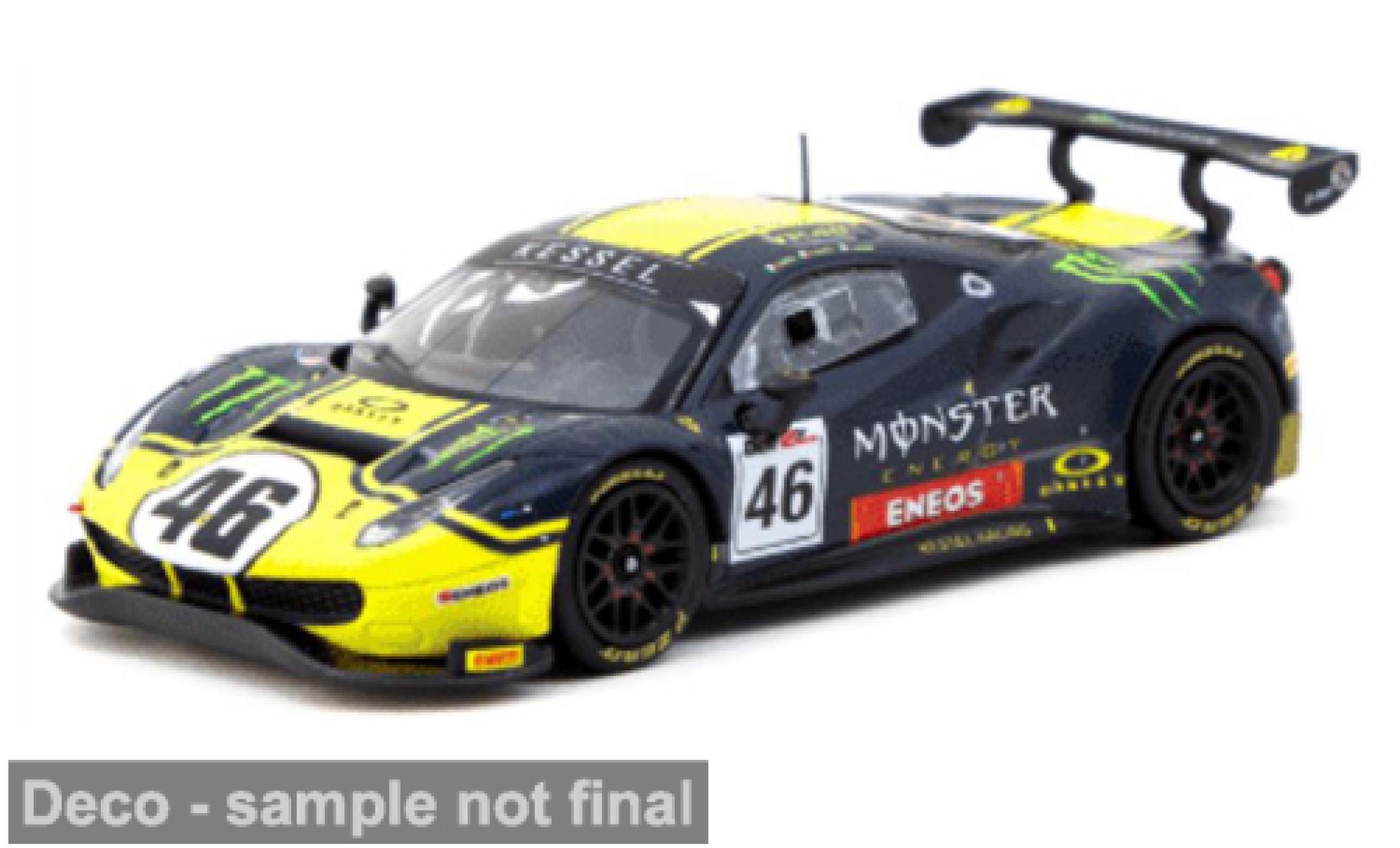 Ferrari 488 1/64 Tarmac Works GT3 12h Gulf 2019 #46 1:64 modelauto