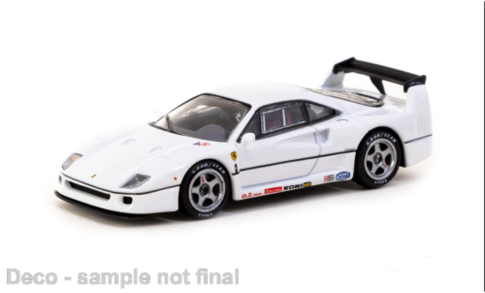 Ferrari F40 1/64 Tarmac Works Lightweight wit 1:64 modelauto