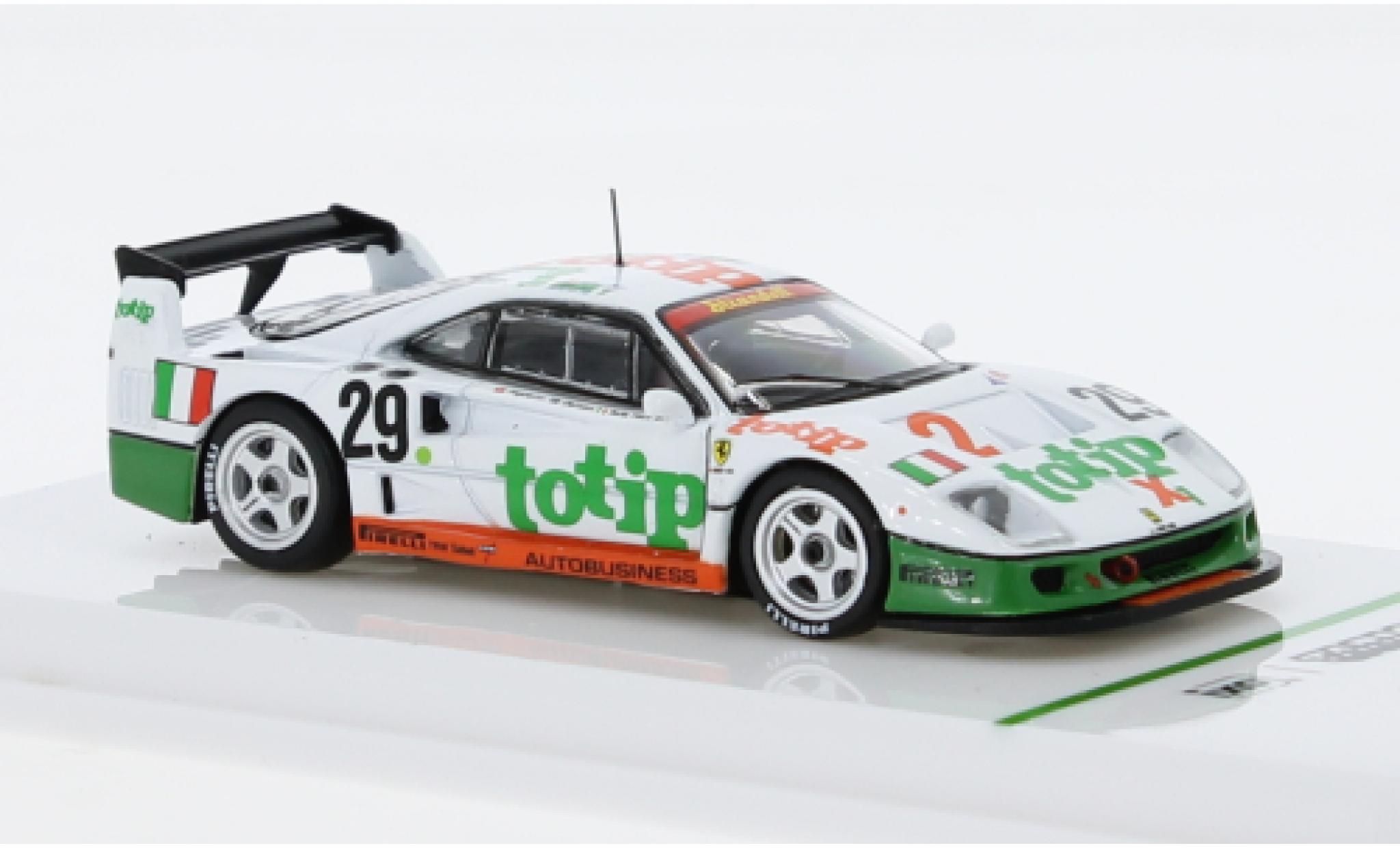 Ferrari F40 1/64 Tarmac Works LM No.29 Totip 24h Le Mans 1994 1:64 modelauto