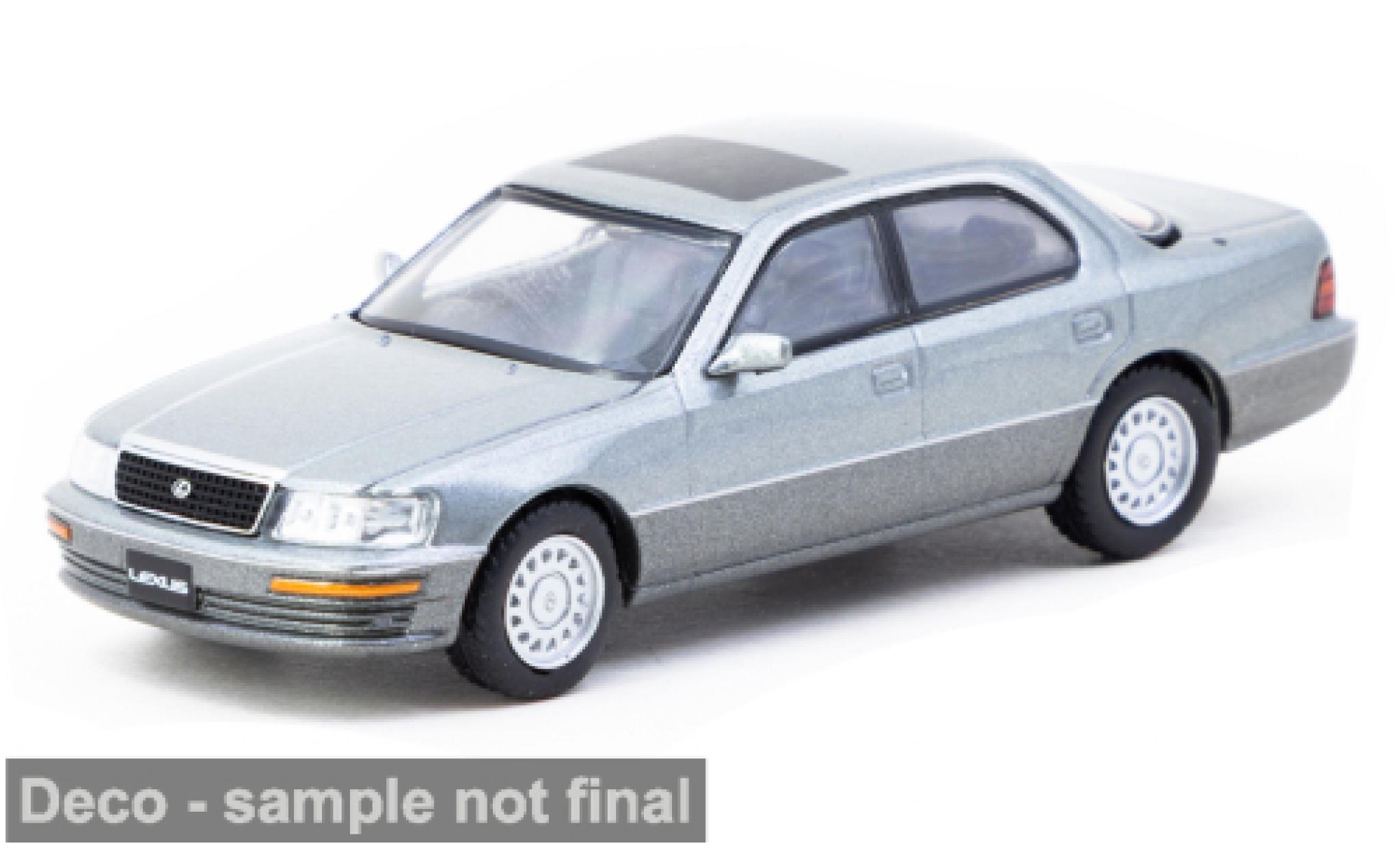 Lexus LS 1/64 Tarmac Works 400 grijs 1:64 modelauto