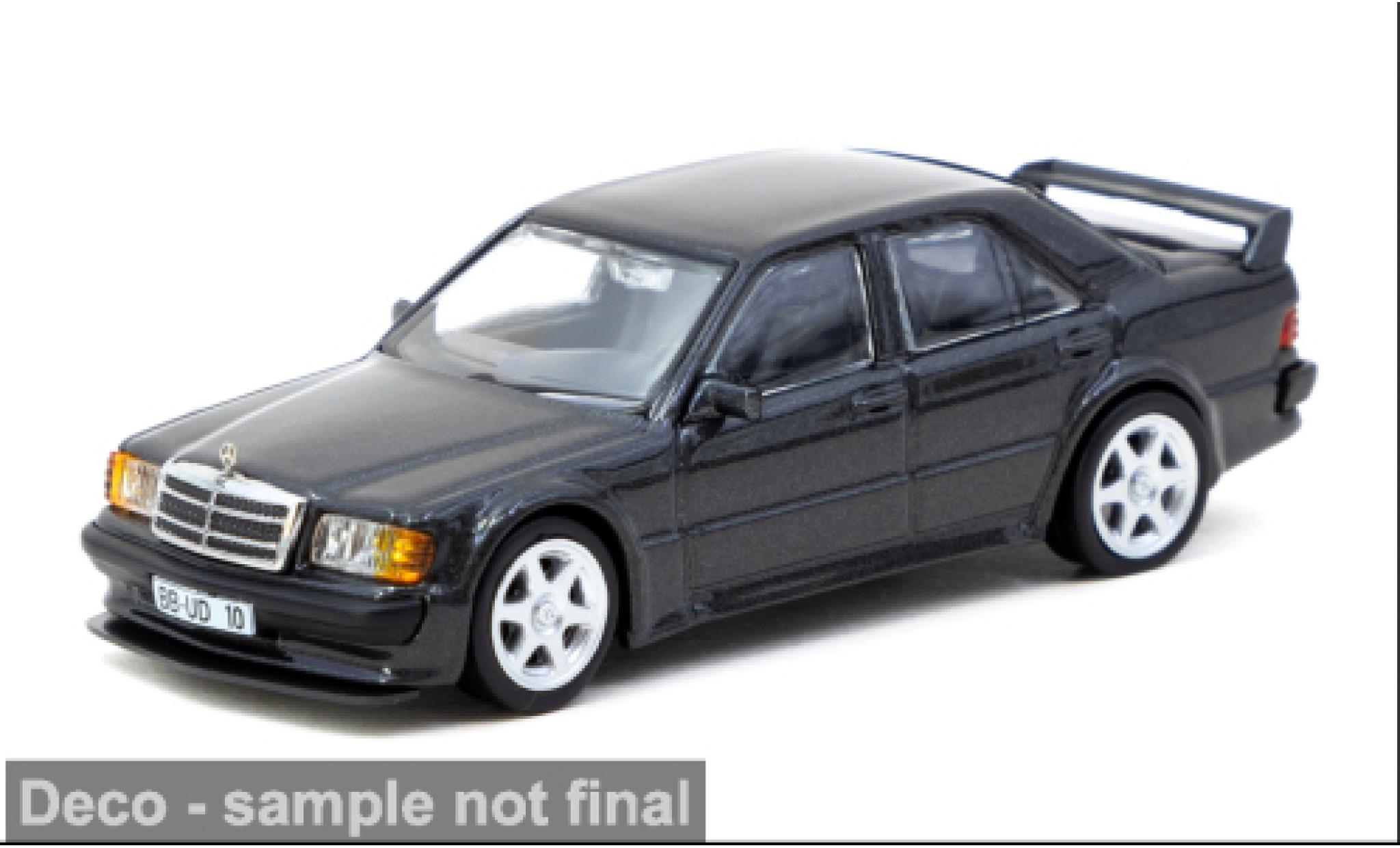 Mercedes 190 1/64 Tarmac Works E 2.5-16 Evolution I blauw 1:64 modelauto