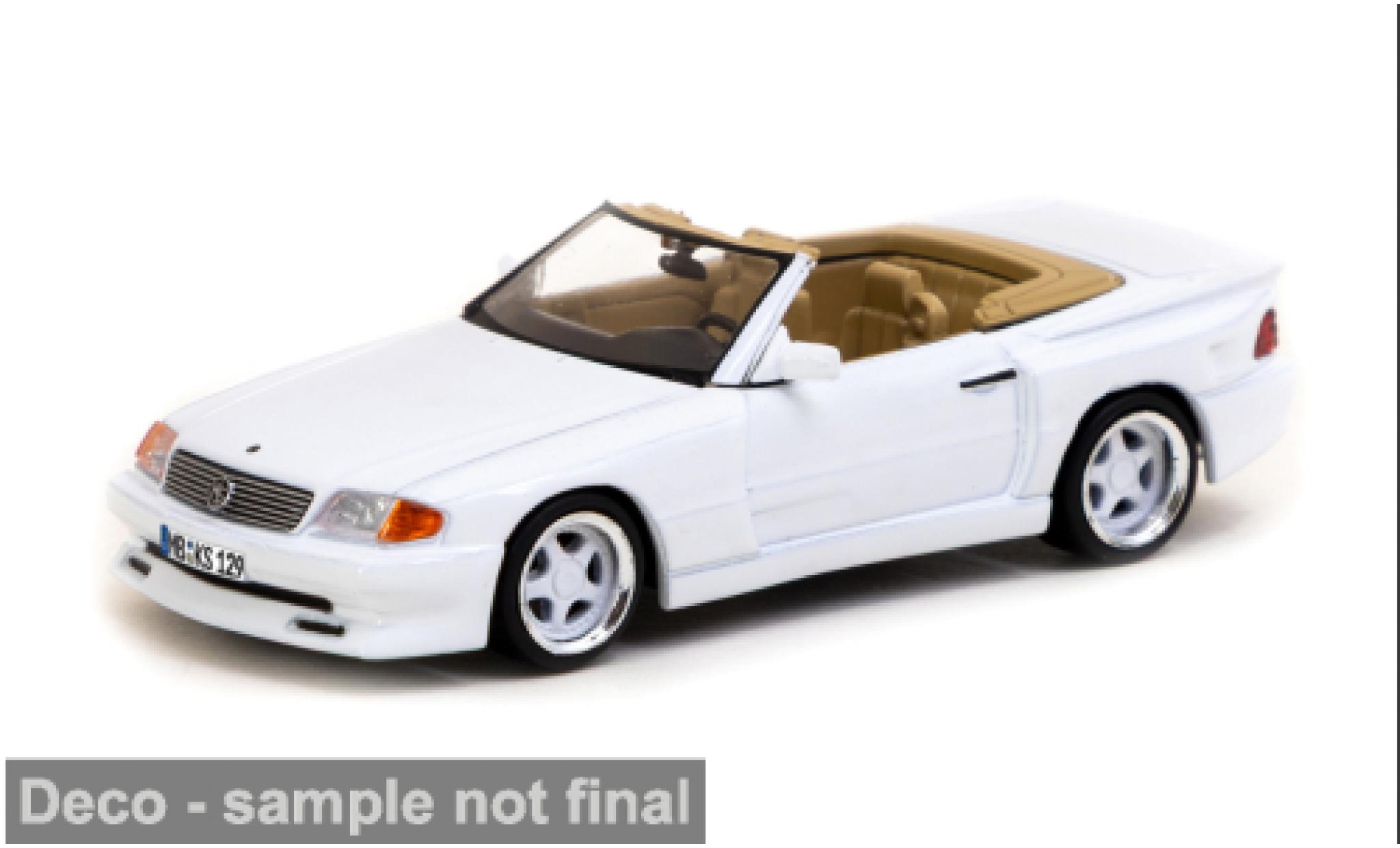 Mercedes Classe SL 1/64 Tarmac Works SL500 (R129) Koenig Specials wit 1:64 modelauto