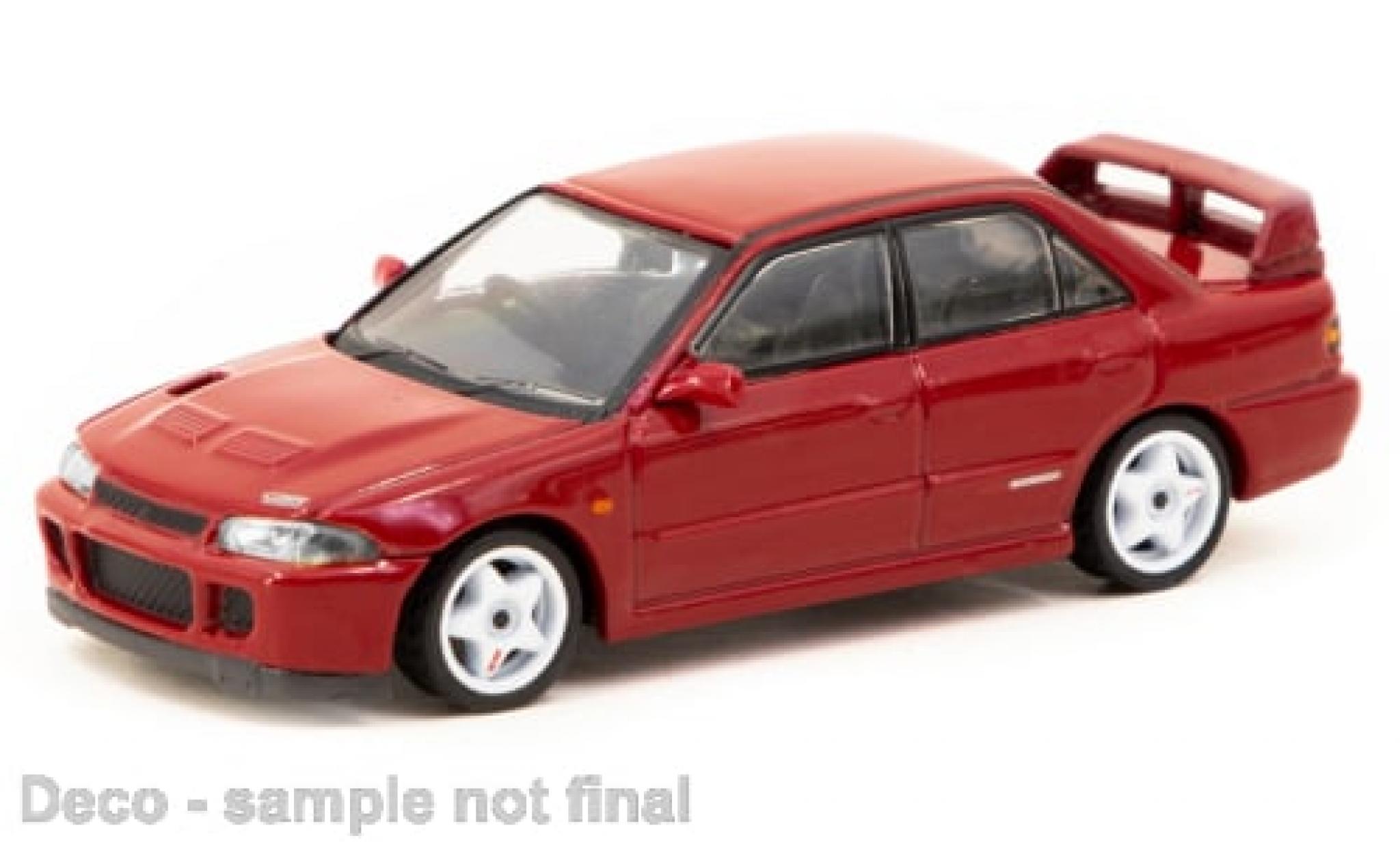 Mitsubishi Lancer 1/64 Tarmac Works GSR Evolution II rood 1:64 modelauto