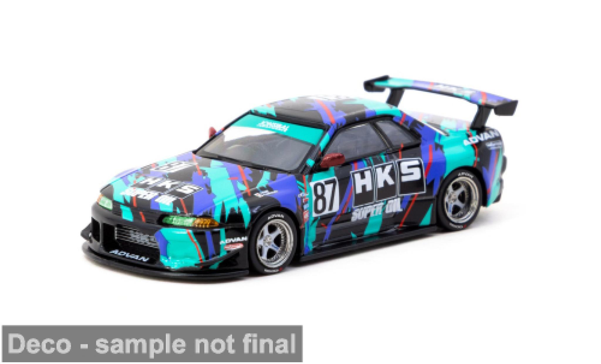 Nissan Skyline 1/64 Tarmac Works (R32) HKS 1:64 modelauto