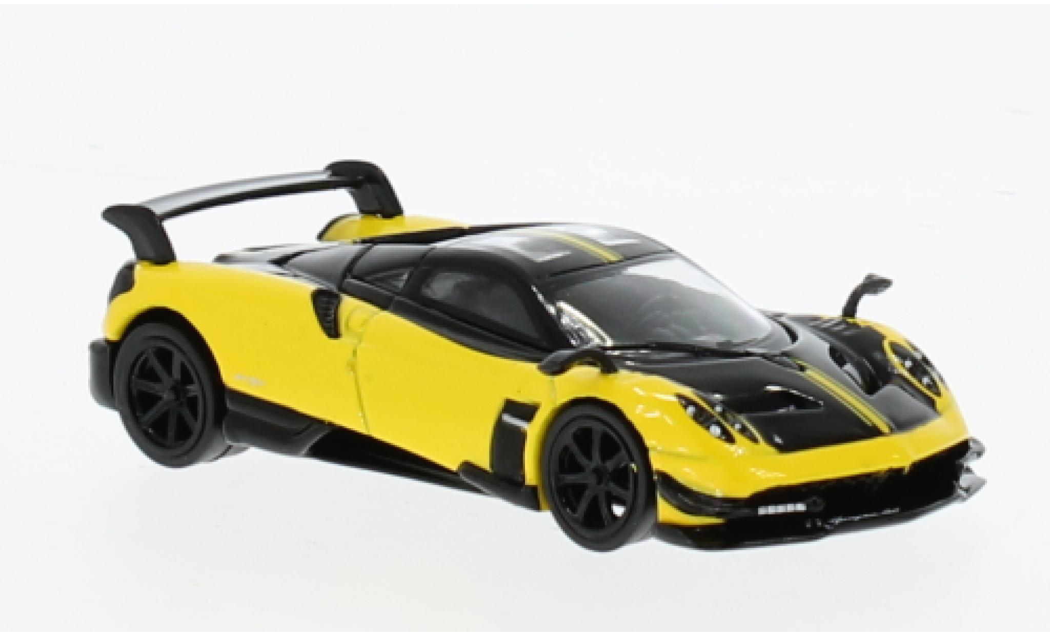 Pagani Huayra 1/64 Tarmac Works BC geel 1:64 modelauto
