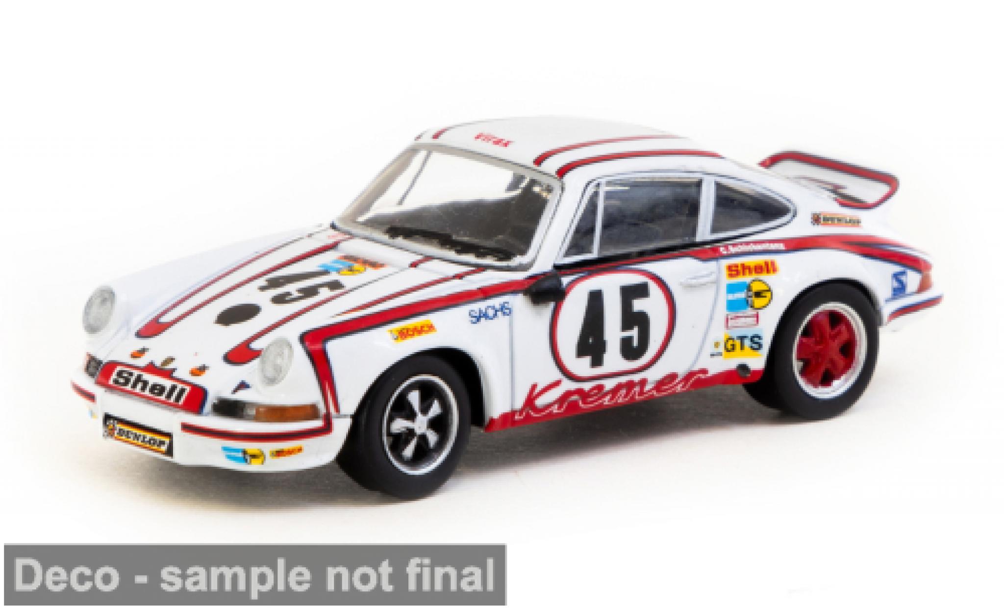 Porsche 911 1/64 Tarmac Works Carrera RSR 2.8 24h Le Mans #45 1:64 modelauto