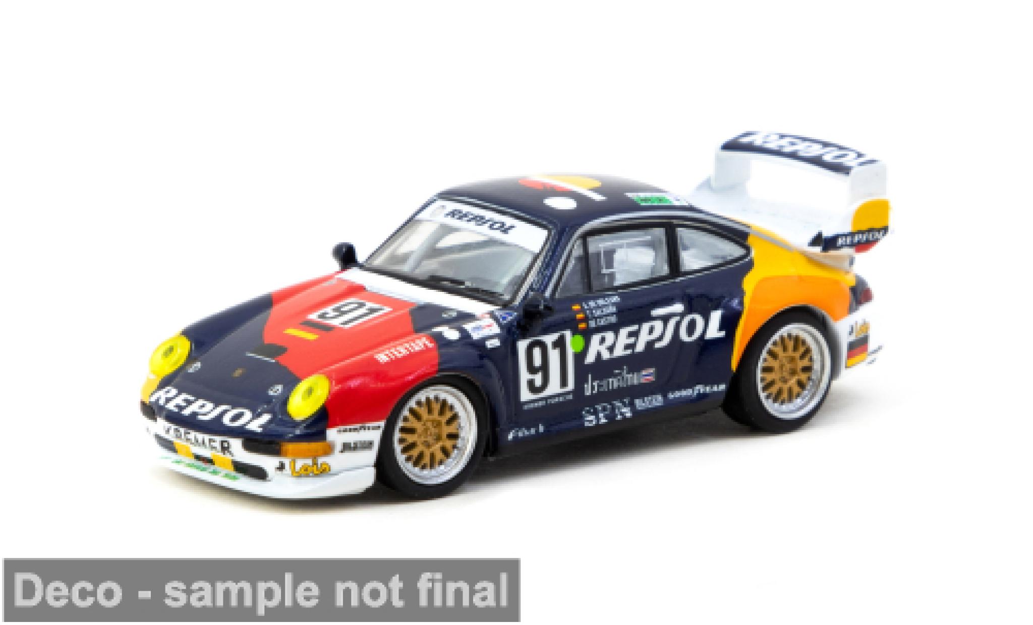 Porsche 911 1/64 Tarmac Works GT2 24h Le Mans #91 1:64 modelauto