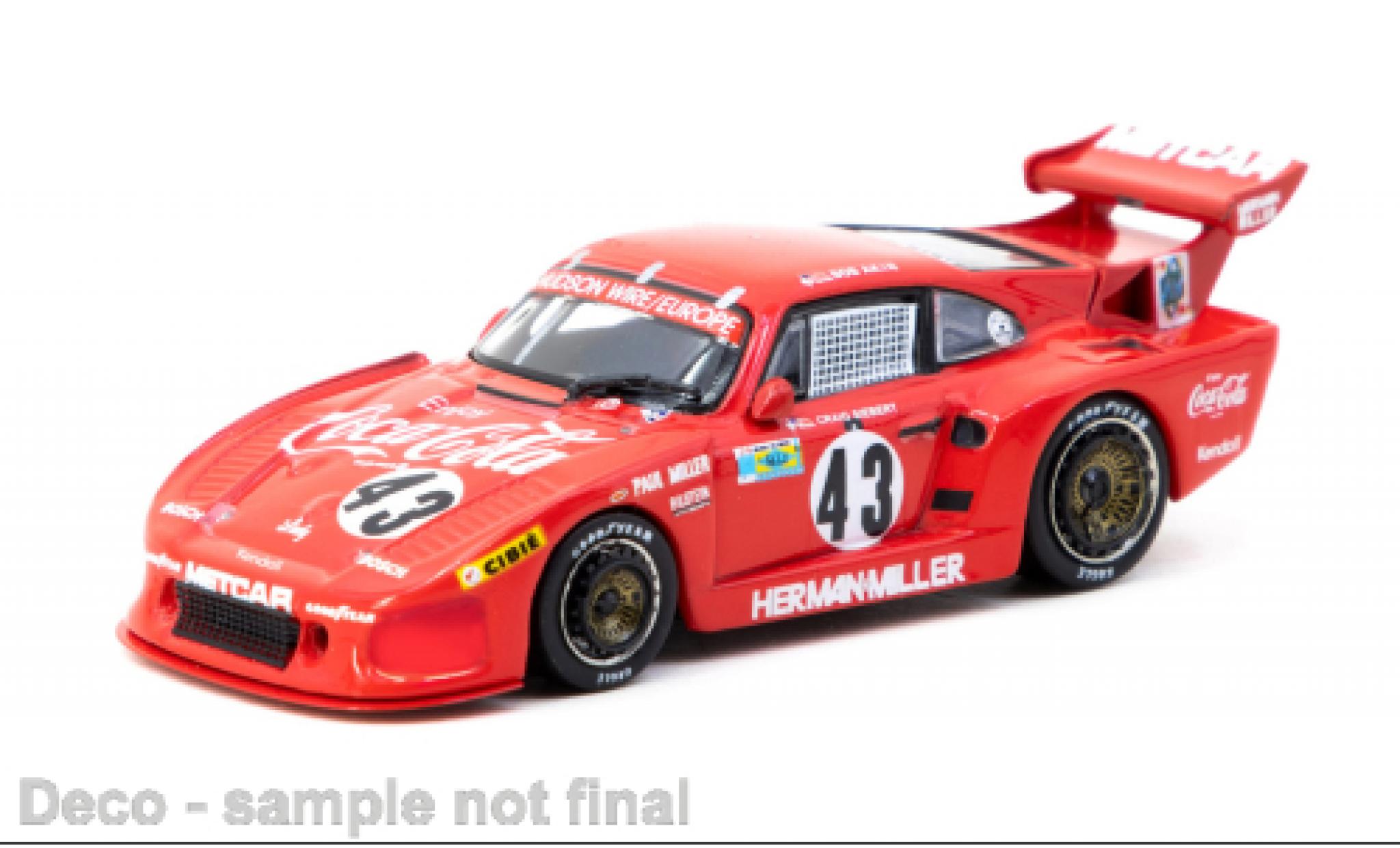 Porsche 935 1981 1/64 Tarmac Works K3 24h Le Mans #43 1:64 modelauto