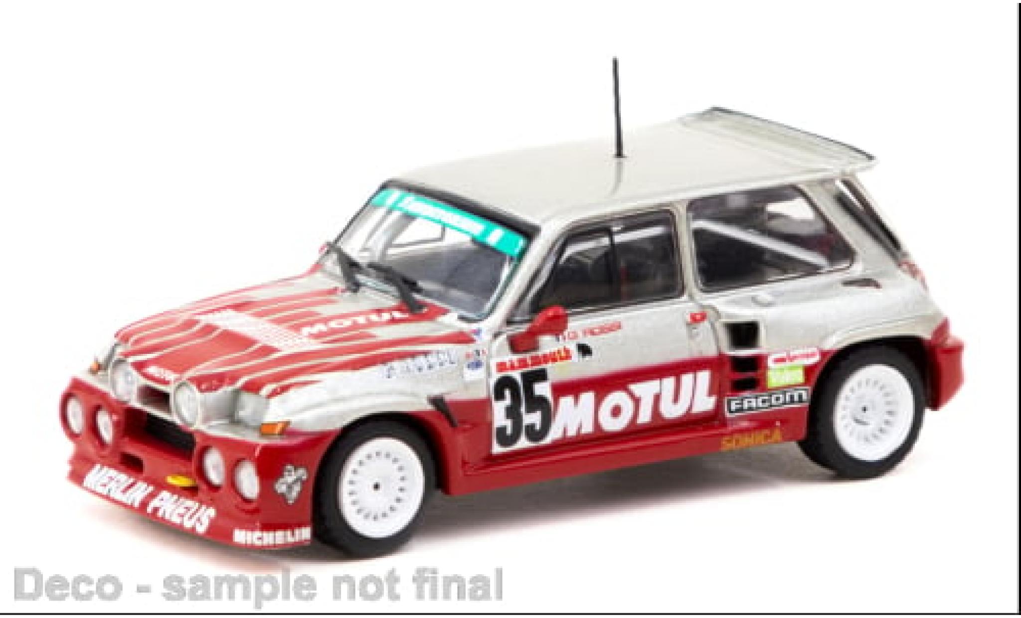 Renault 5 1/64 Tarmac Works Maxi Turbo No.3 FIA European Hill Climb Championship 1987 1:64 modelauto