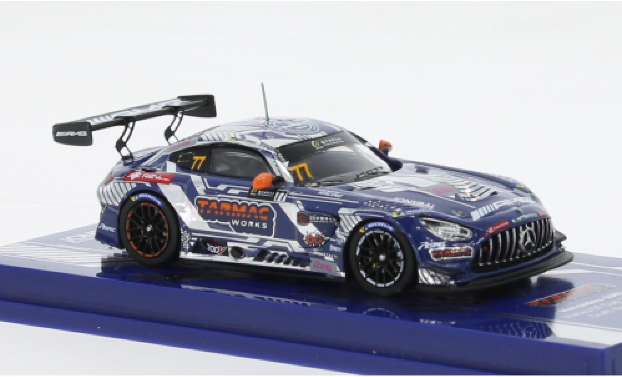 Mercedes AMG GT 1/64 Tarmac Works 3 No.77 Craft-Bamboo Racing Macau GT Cup 2022 modelauto