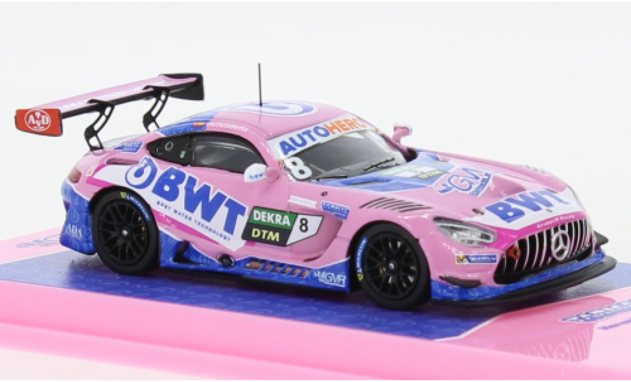 Mercedes AMG GT 1/64 Tarmac Works 3 No.8 GruppeM Racing BWT DTM 2021 modelauto