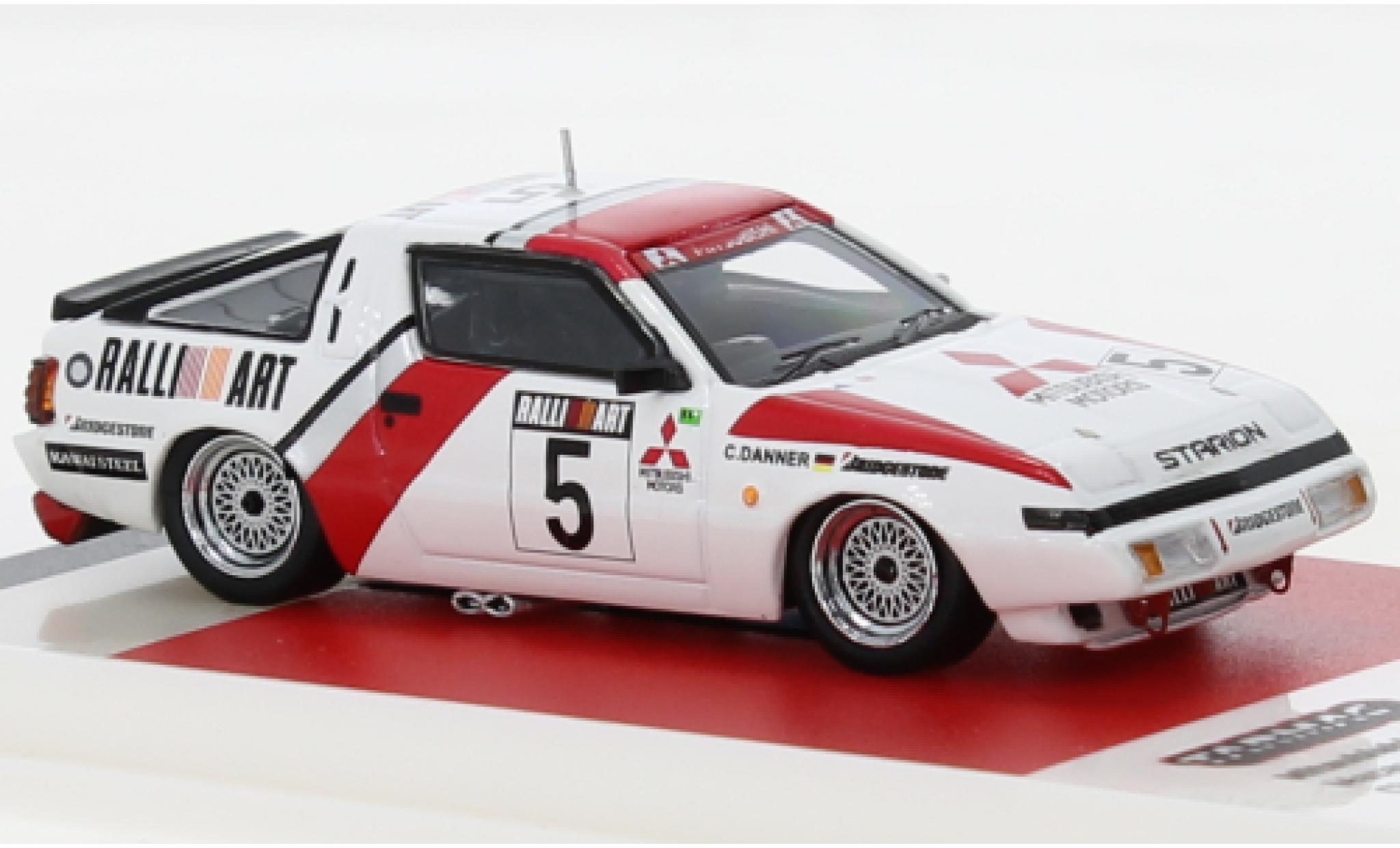 Mitsubishi Starion 1/64 Tarmac Works RHD No.5 Ralliart Macau Guia Race 1988 modelauto