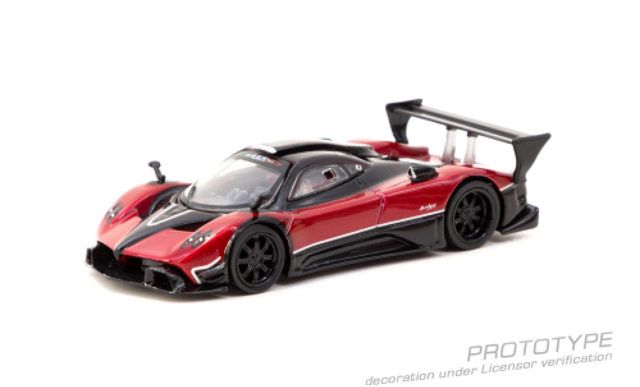 Pagani Zonda 1/64 Tarmac Works R rood modelauto