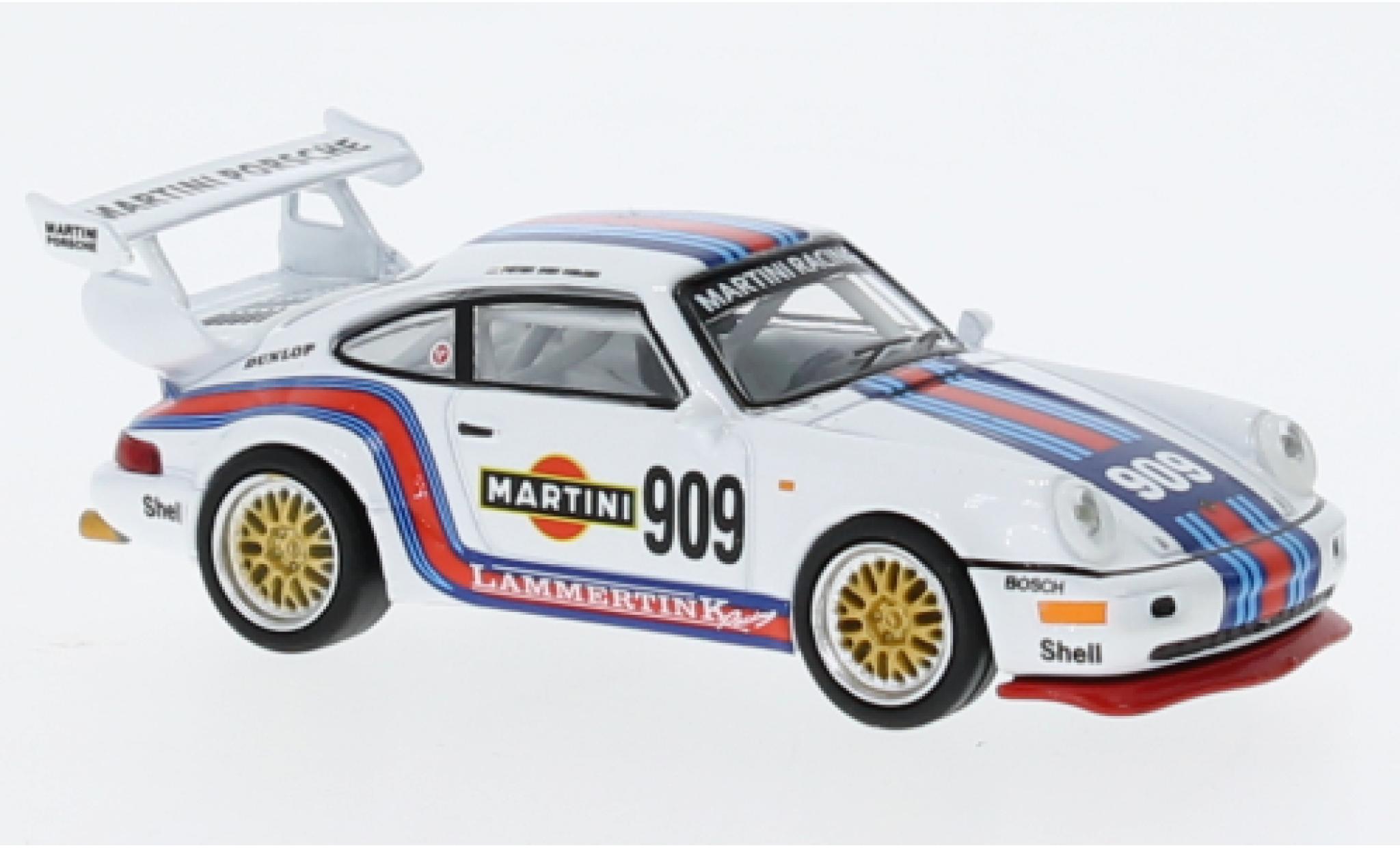 Porsche 964 1/64 Tarmac Works 911  RSR No.909 Martini modelauto