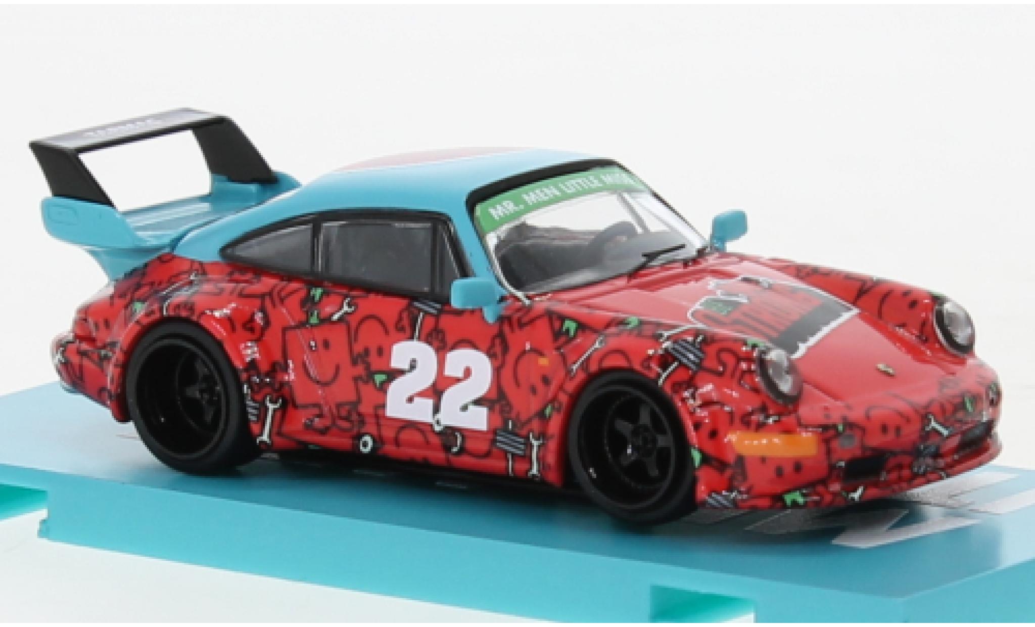 Porsche 964 RWB 1/64 Tarmac Works 911  Mr.Men & Little Miss modelauto