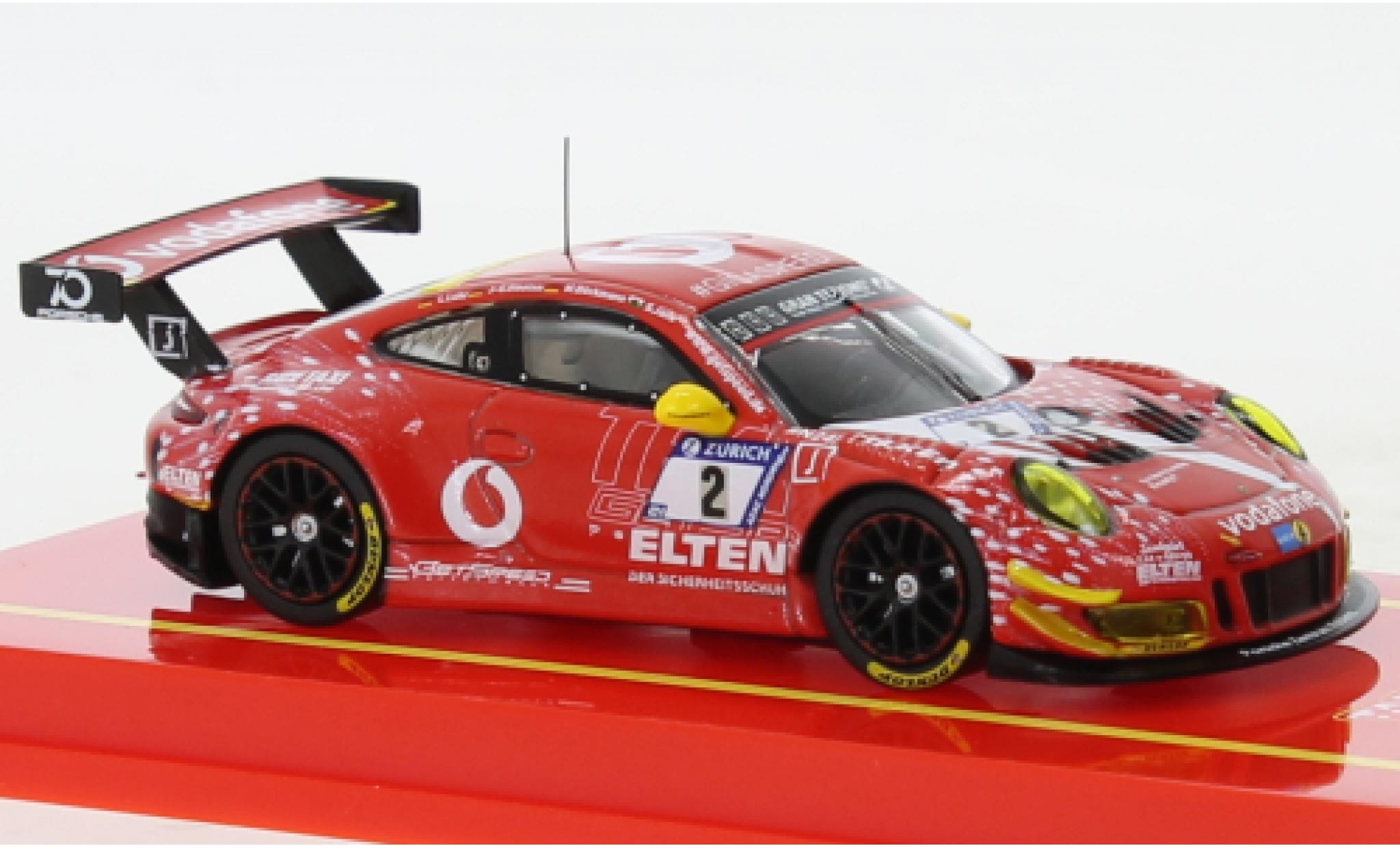 Porsche 991 GT3 R 1/64 Tarmac Works 911  No.2 24h Nuerburgring 2018 modelauto