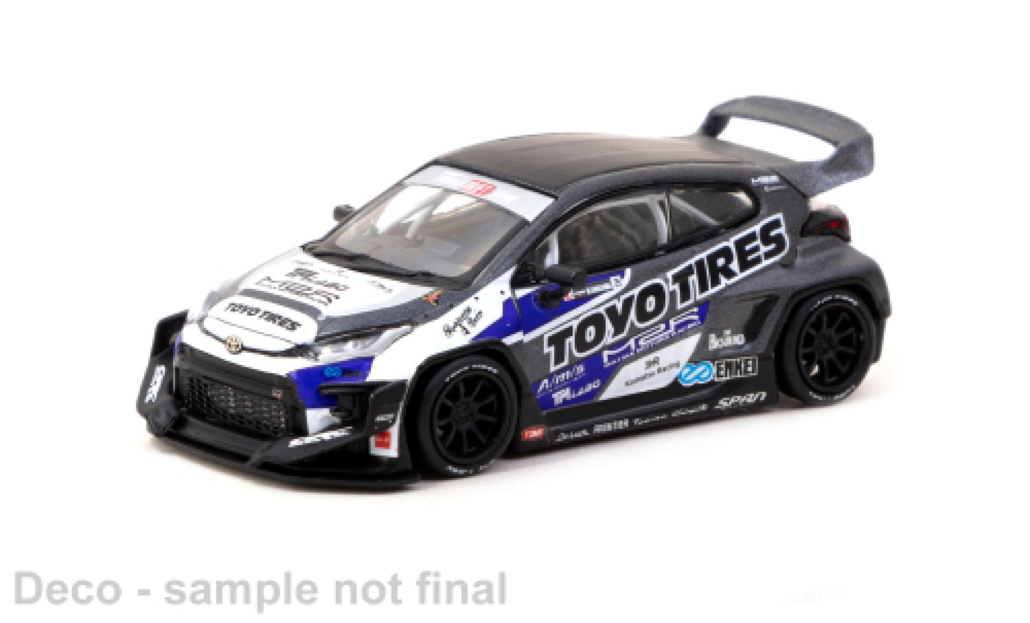 Toyota Yaris 1/64 Tarmac Works GR Pandem Toyo Tires modelauto