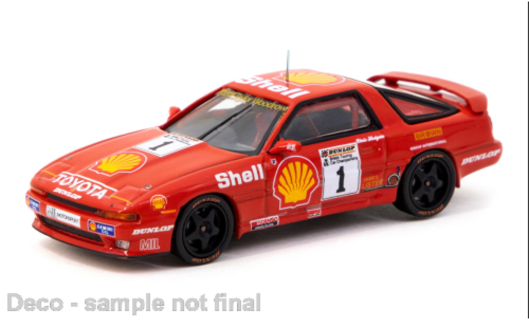 Toyota Supra 1/64 Tarmac Works Turbo (MA70) No.1 BTCC 1988 1:64 modelauto