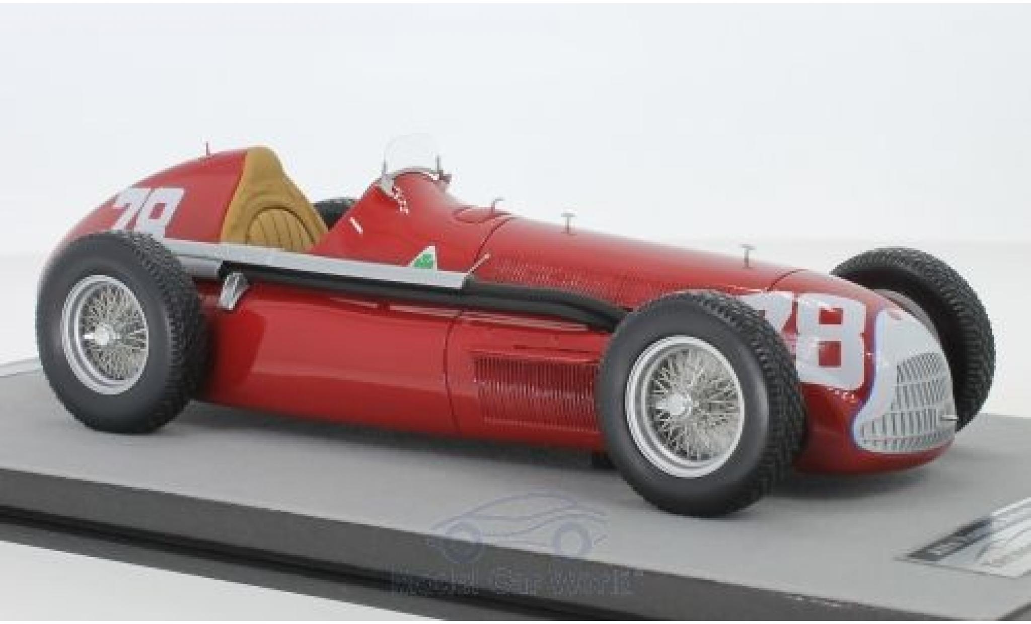 Alfa Romeo Alfetta 1/18 Tecnomodel 159M No.78 Autodelta Formel 1 GP Deutschland 1951 P.Pietsch modelauto