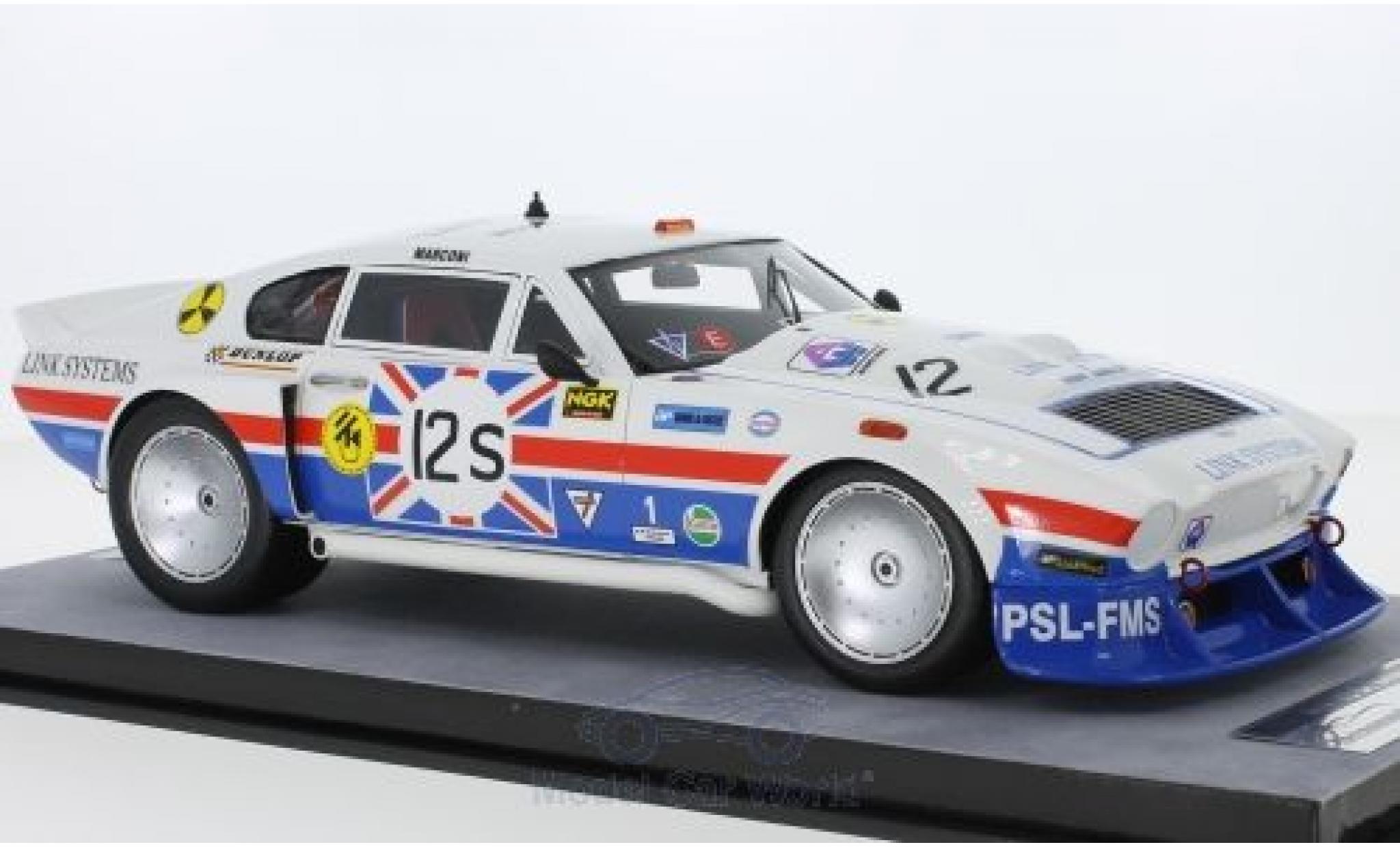 Aston Martin V8 1/18 Tecnomodel RHD No.12S 6h Silverstone 1979 D.Bell/D.Preece/R.Hamilton modelauto