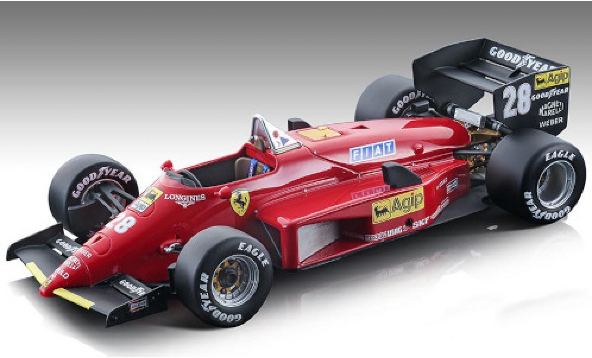 Ferrari 156 1/18 Tecnomodel -85 No.28 Scuderia Formel 1 GP N&uuml;rburgring 1985 y compris les Decals S.Johansson modelauto