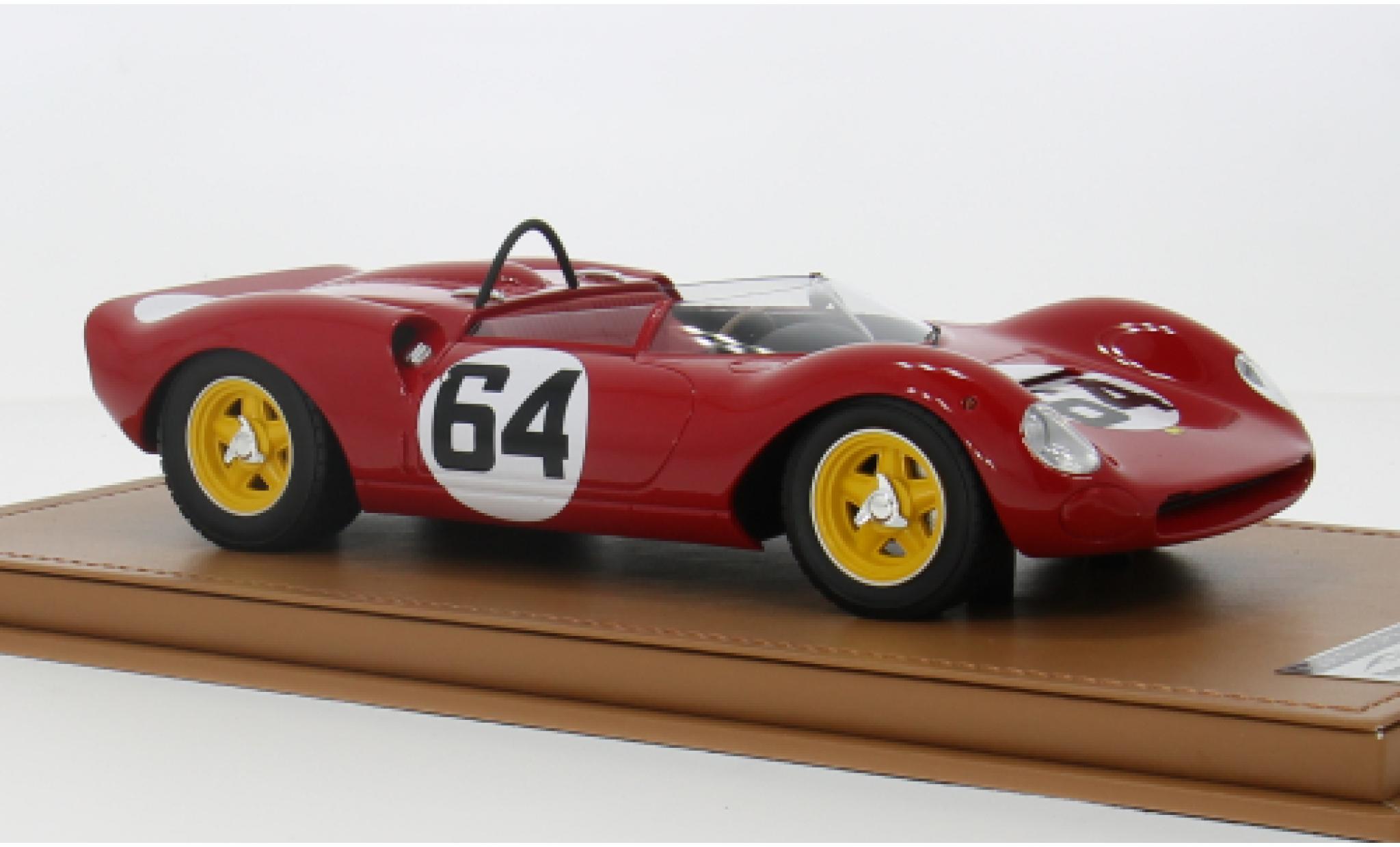 Ferrari 206 1/18 Tecnomodel Dino SP RHD No.64 Scuderia SEFAC International Hill Climb Schauinsland 1965 1:18 modelauto